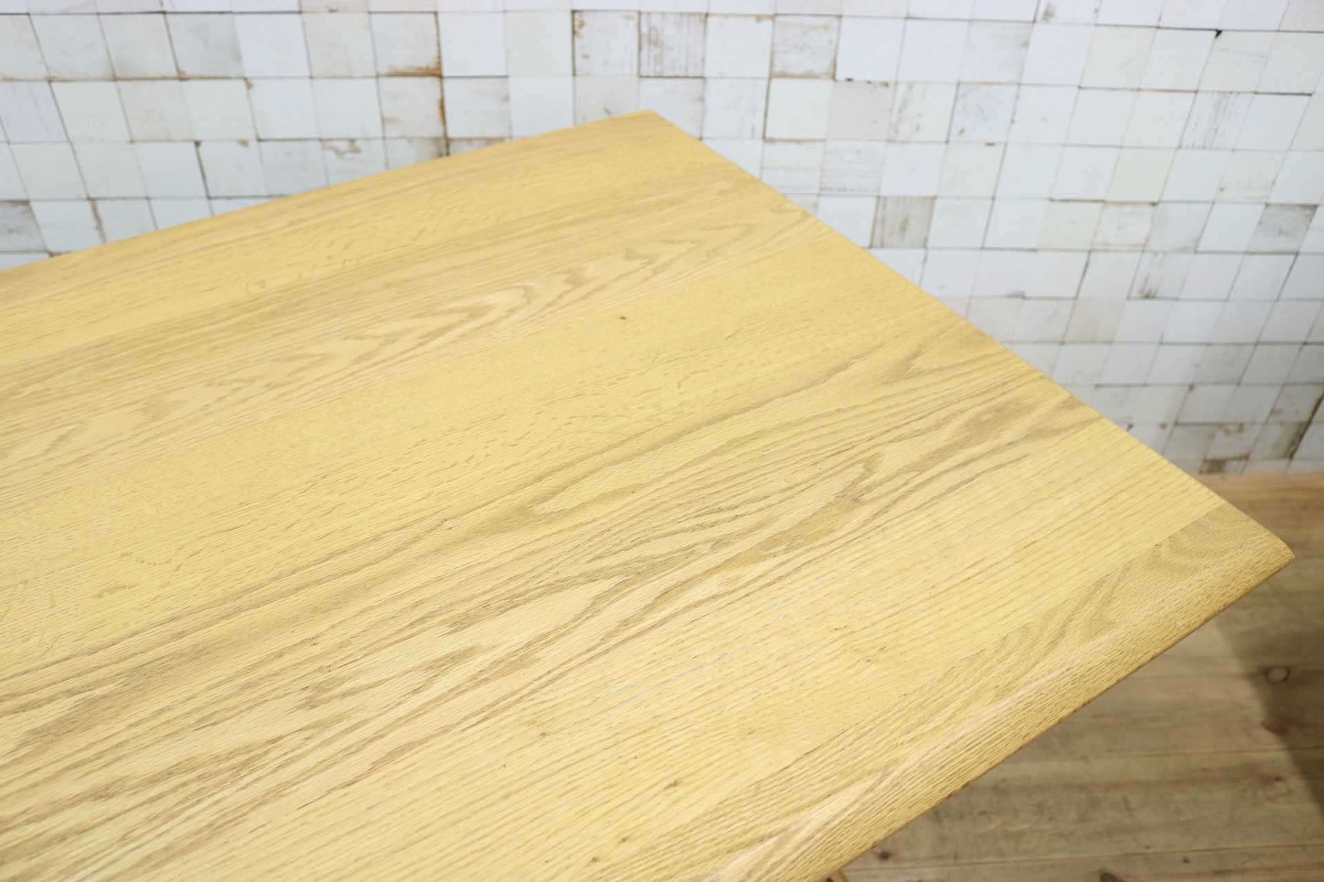 GMJK112C◯ACTUS / アクタス ダイニングテーブル 食卓テーブル リビングテーブル 作業台 オーク材 モダン 北欧スタイル 定価約8.9万 展示品