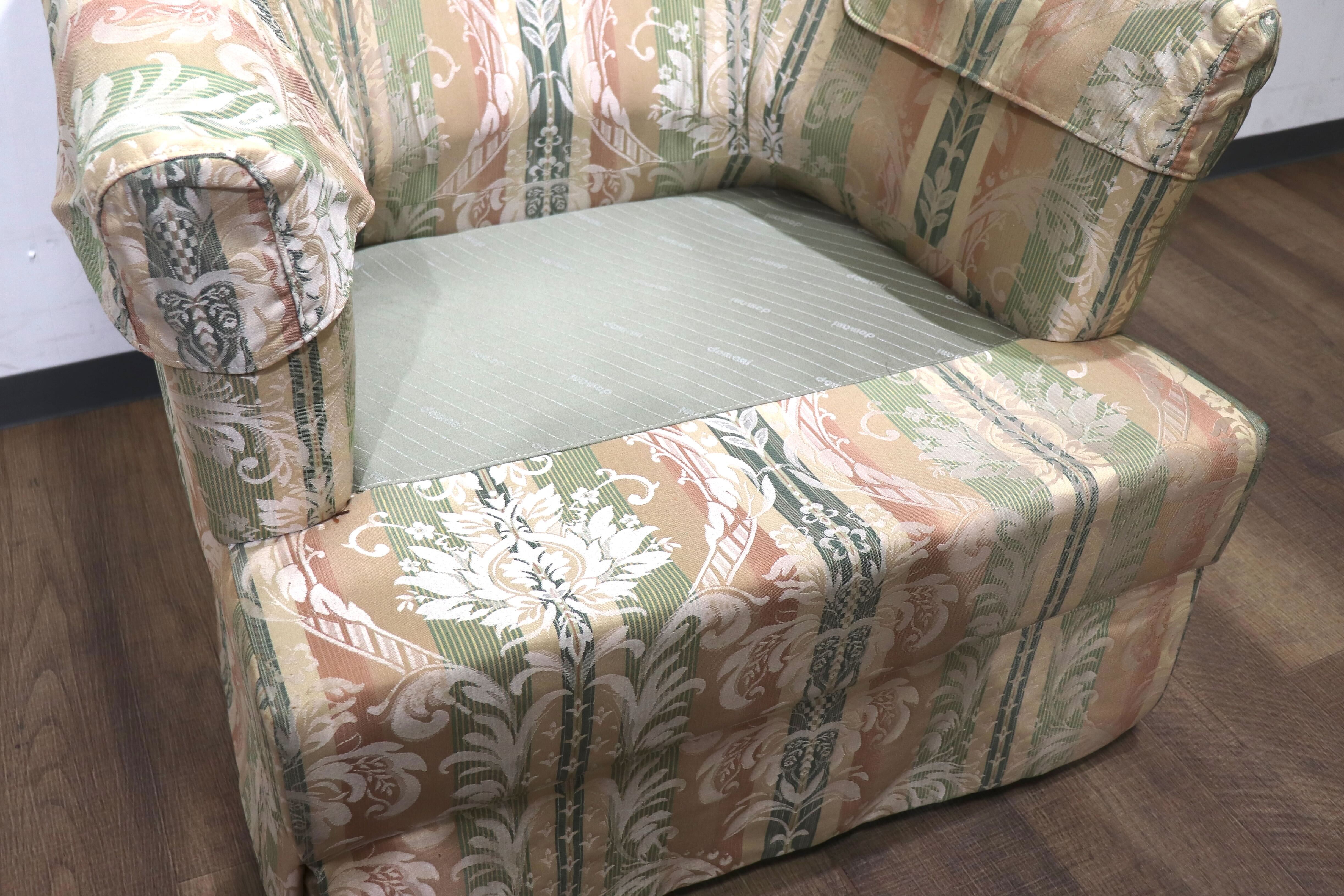 GMHN266A○domani / ドマーニ エクセルライフ 1人掛けソファ シングルソファ アームチェア ファブリック カリモク最高峰 定価約18万