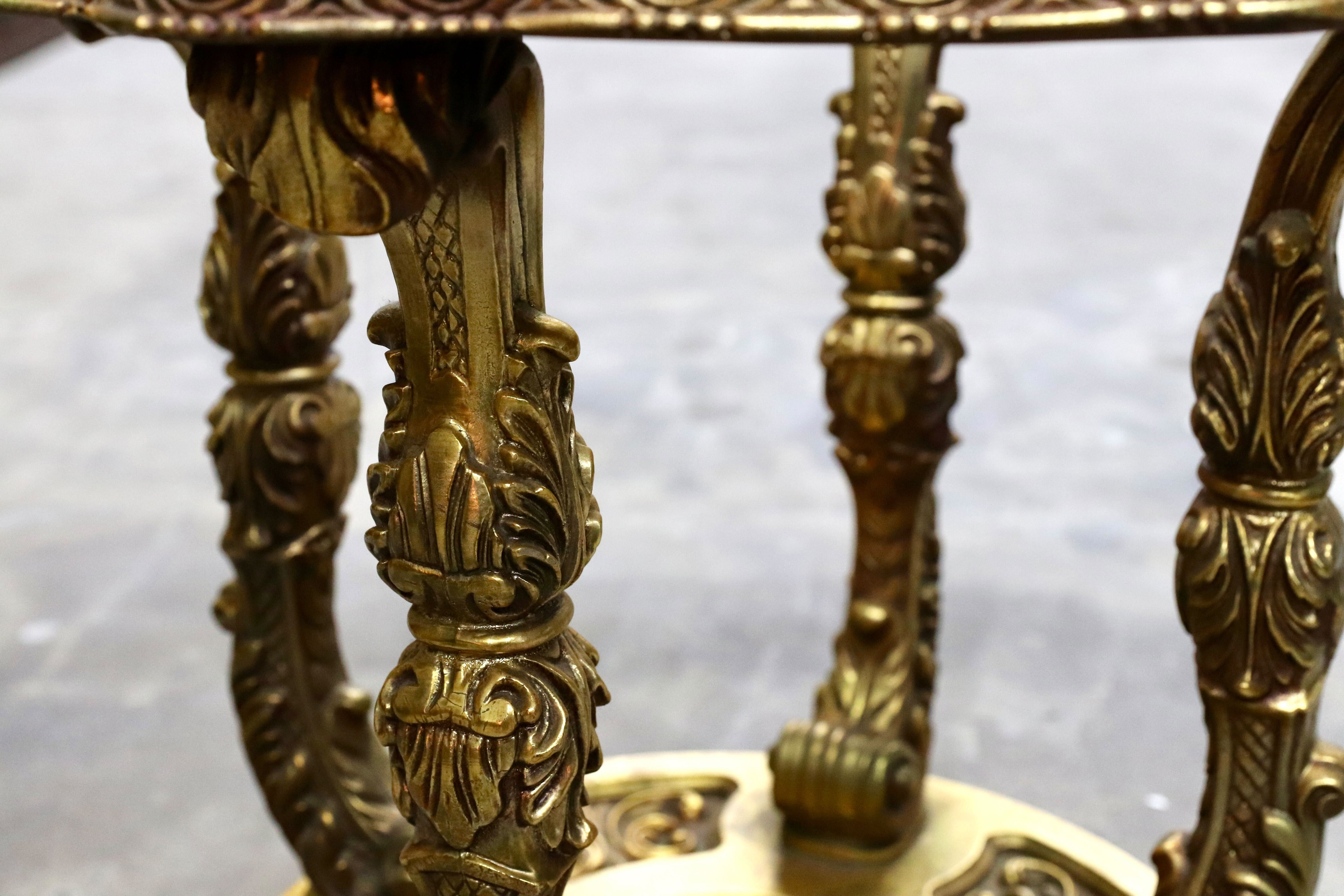 GMIS372○西洋 アンティーク サイドテーブル コンソールテーブル 花台 ゴールド ラグジュアリー モダン ヴィンテージ 店舗什器