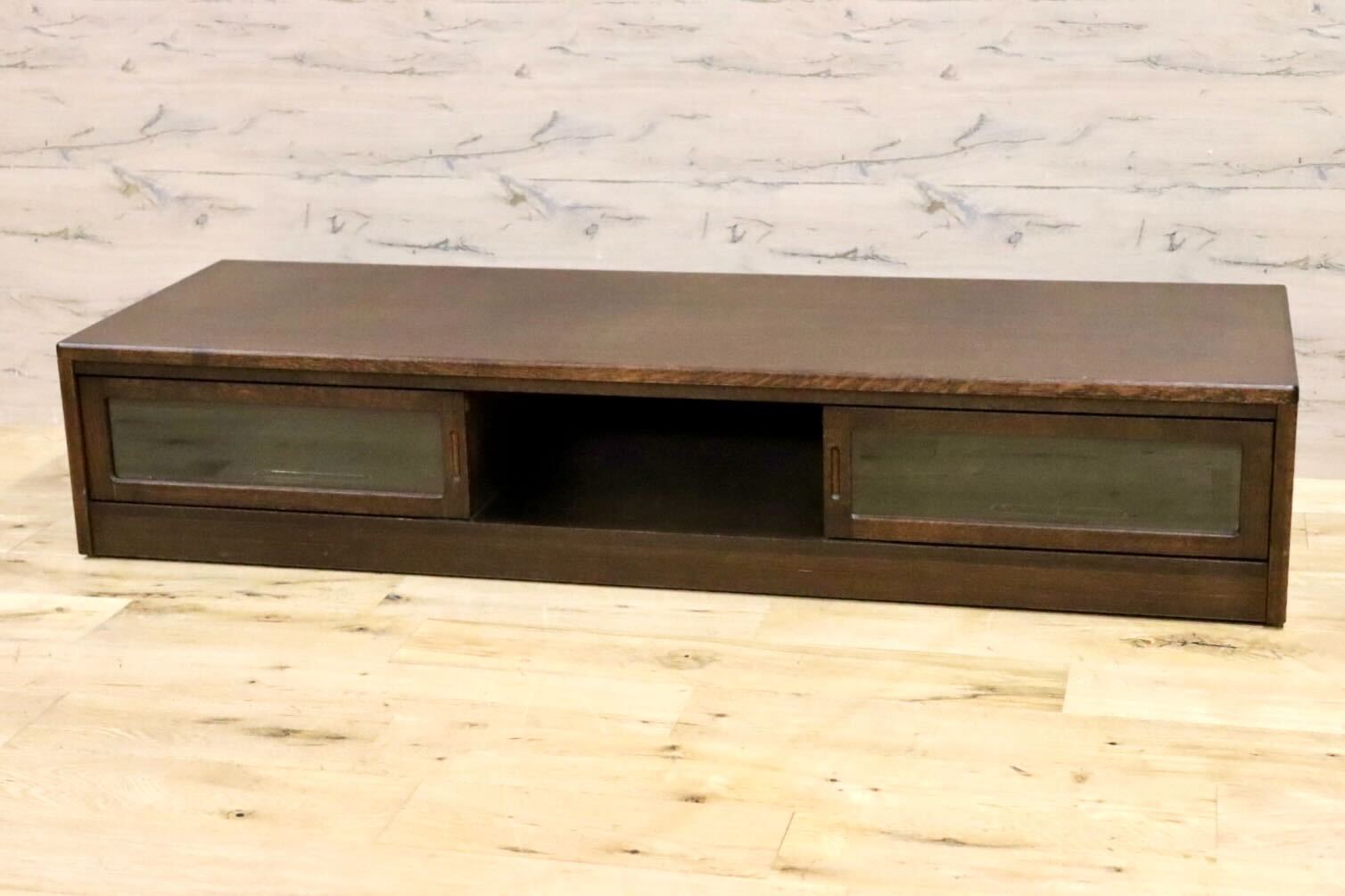 GMHH147○karimoku / カリモク HD5628 TVボード AVボード ローボード リビング収納 ダークブラウン モダン 国産家具 定価約11.6万