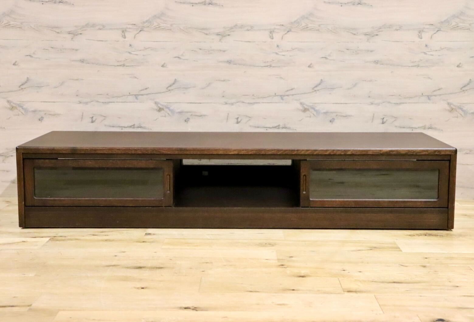 GMHH147○karimoku / カリモク HD5628 TVボード AVボード ローボード リビング収納 ダークブラウン モダン 国産家具 定価約11.6万