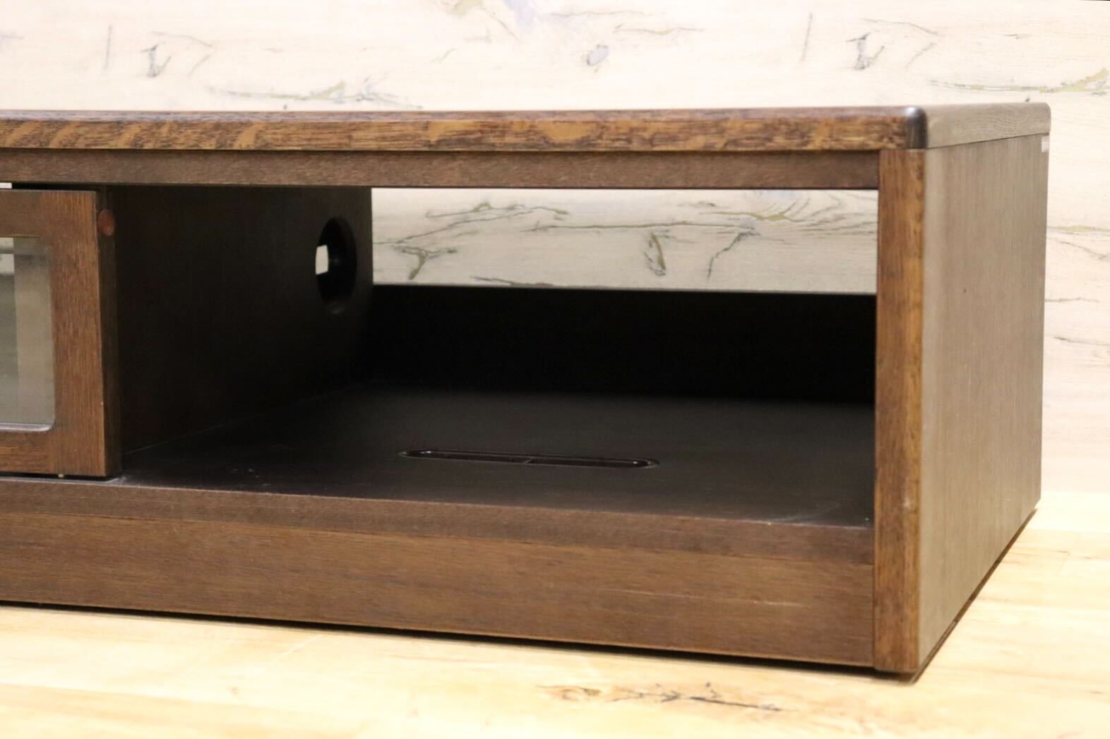 GMHH147○karimoku / カリモク HD5628 TVボード AVボード ローボード リビング収納 ダークブラウン モダン 国産家具 定価約11.6万