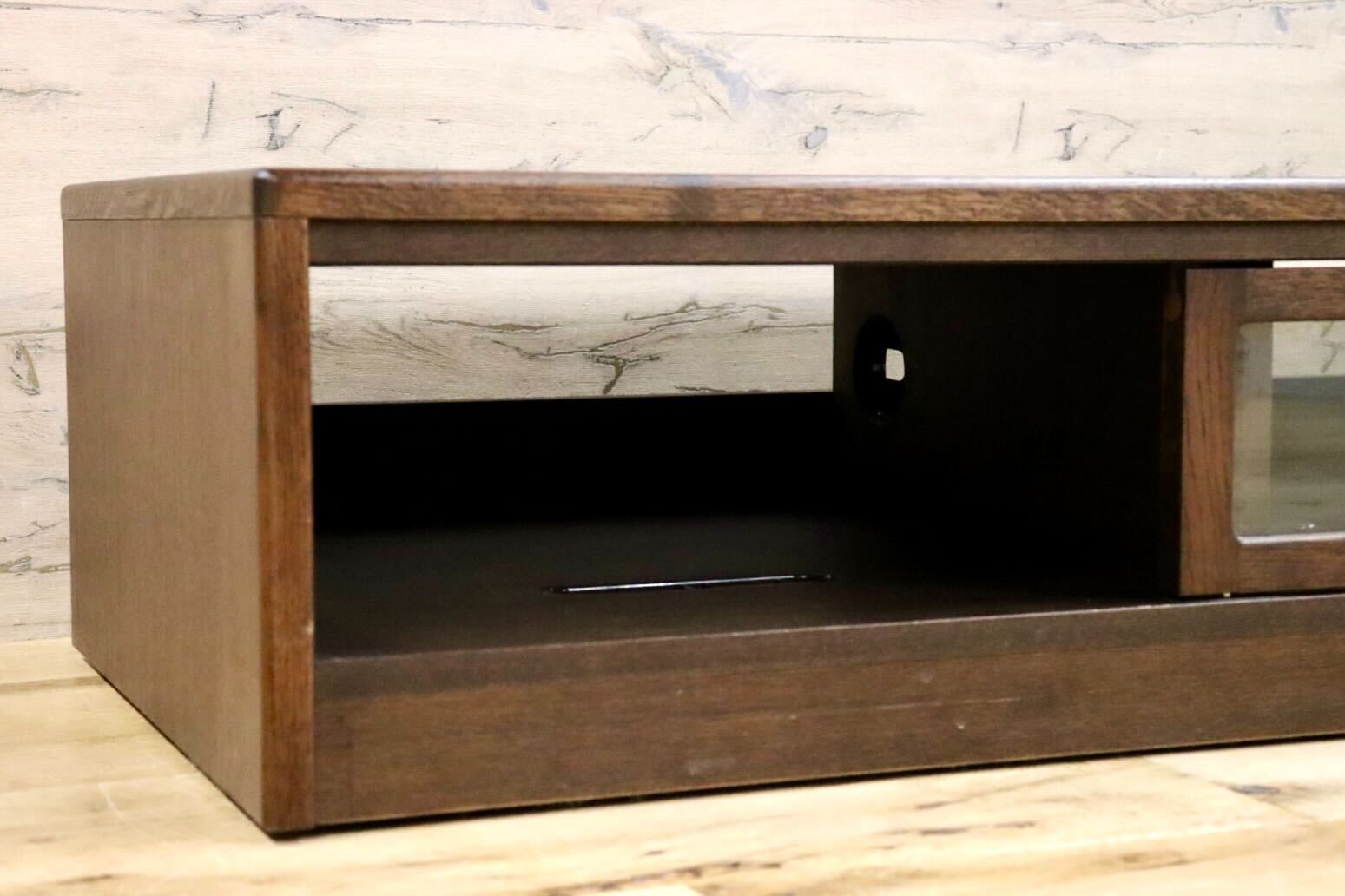 GMHH147○karimoku / カリモク HD5628 TVボード AVボード ローボード リビング収納 ダークブラウン モダン 国産家具 定価約11.6万