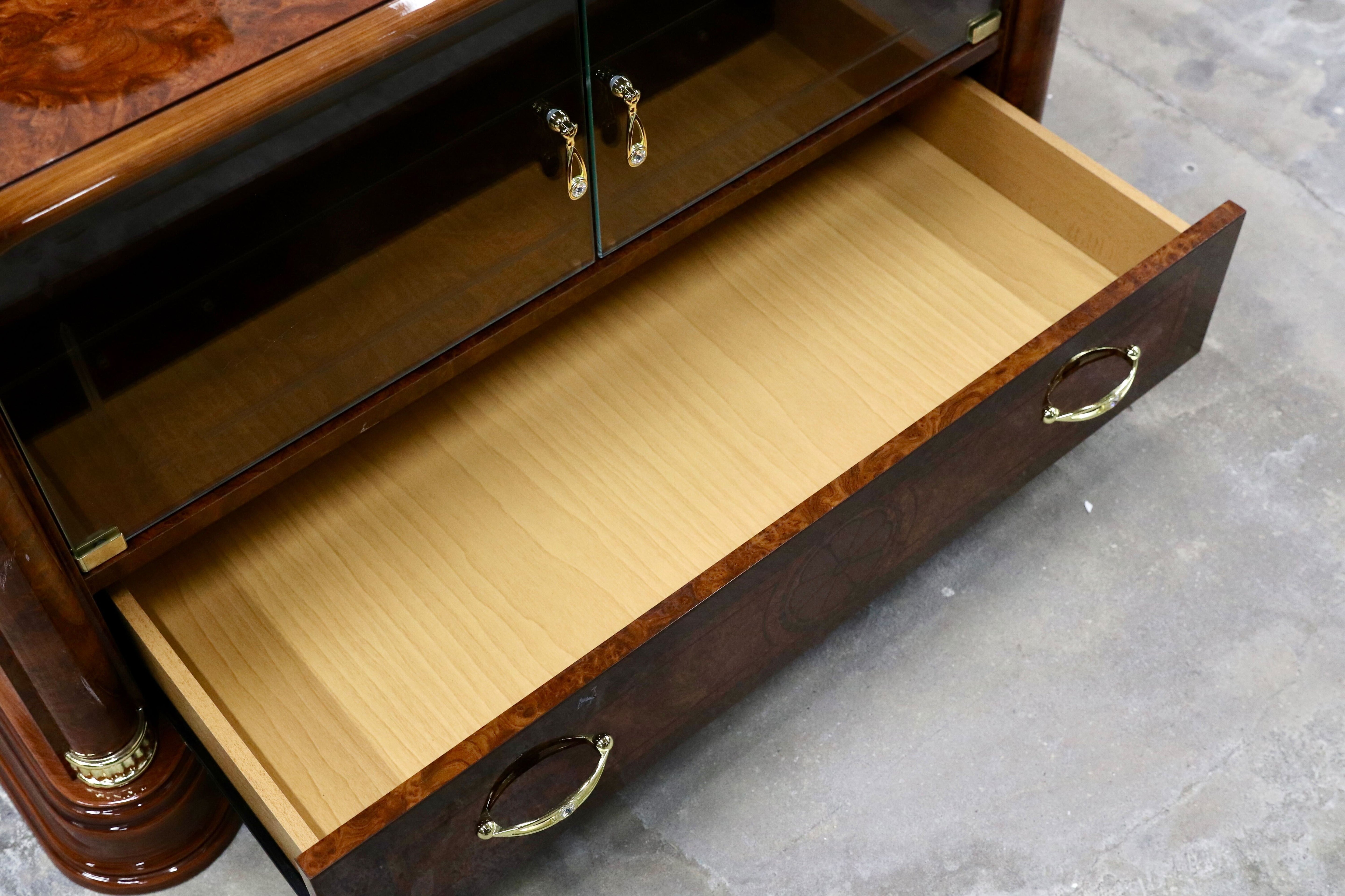 GMIS352○SaltarelliMOBILI / サルタレッリモビリ フローレンス TVボード AVボード ローボード 輸入家具 ロココ調 イタリア 定価約24.7万