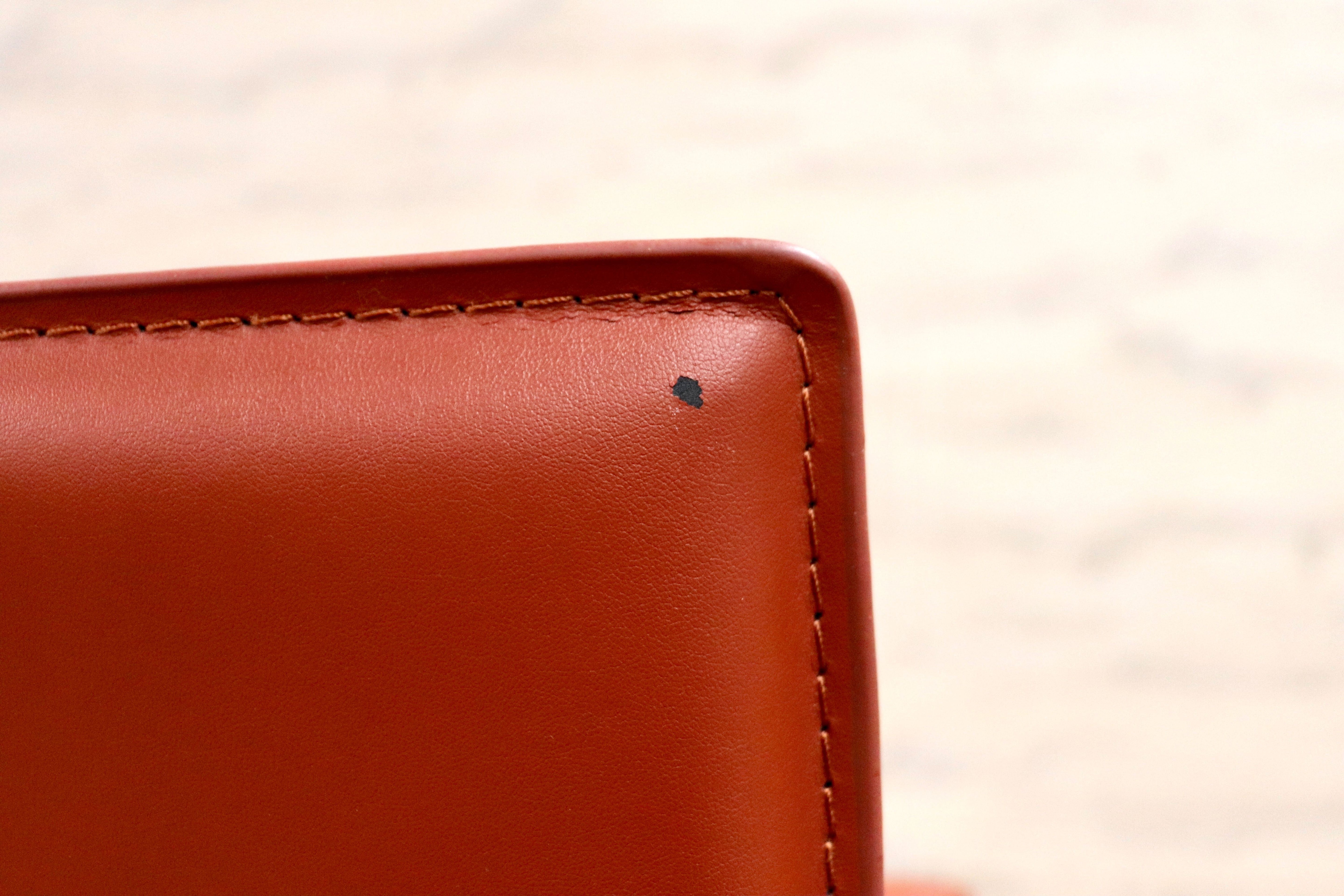 GMGN476A○アダル カウンターチェア ハイチェア バーチェア ハイスツール バースツール リサイクルレザー 赤 モダン シンプル 展示品