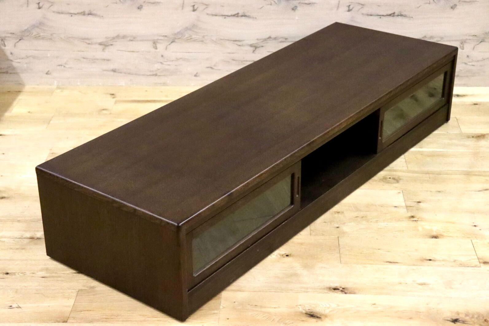 GMHH147○karimoku / カリモク HD5628 TVボード AVボード ローボード リビング収納 ダークブラウン モダン 国産家具 定価約11.6万