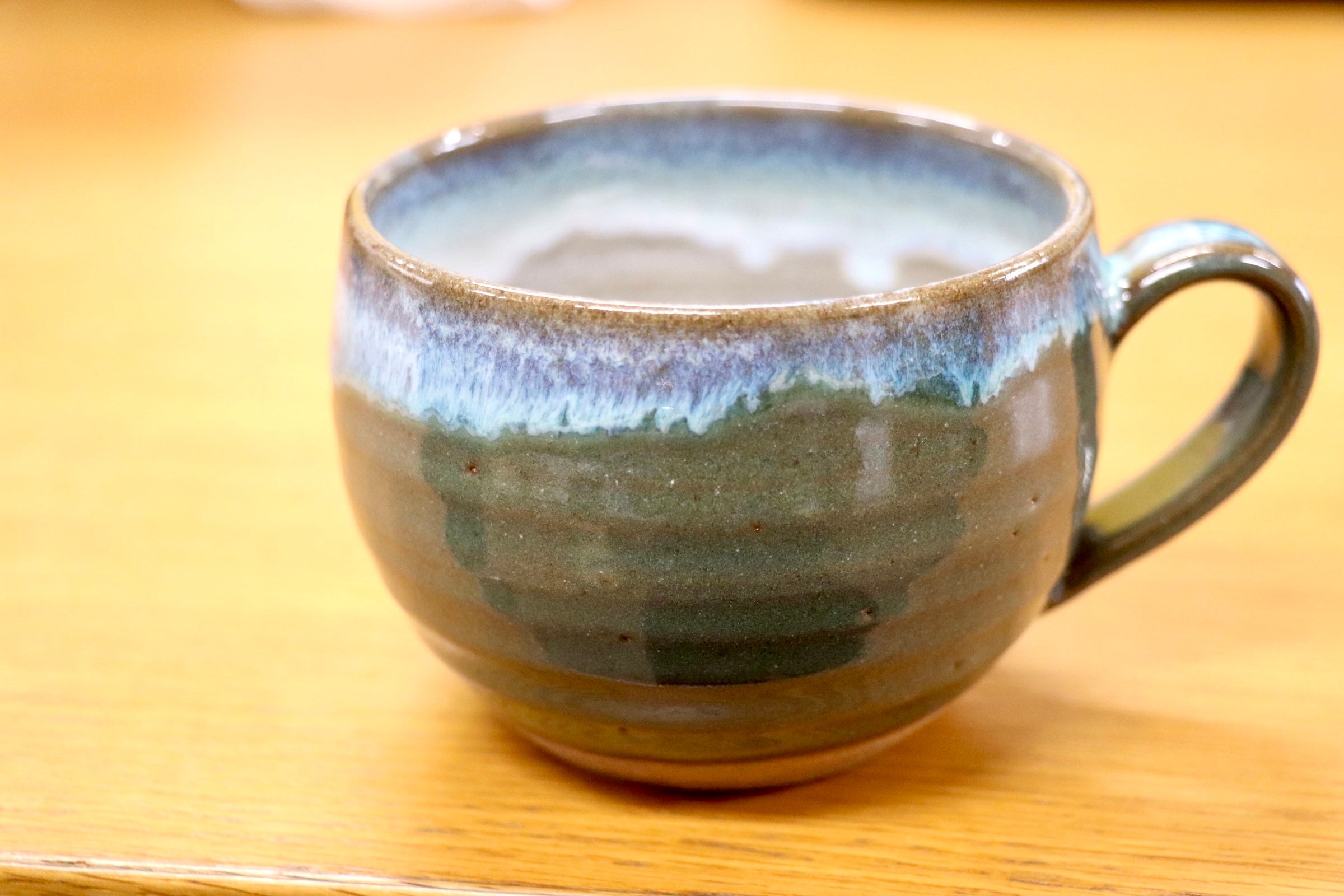 GMIO565J◯市野悟窯 丹波焼 マグカップ丸(大) 市野哲次 陶器 伝統工芸 丹波篠山 未使用