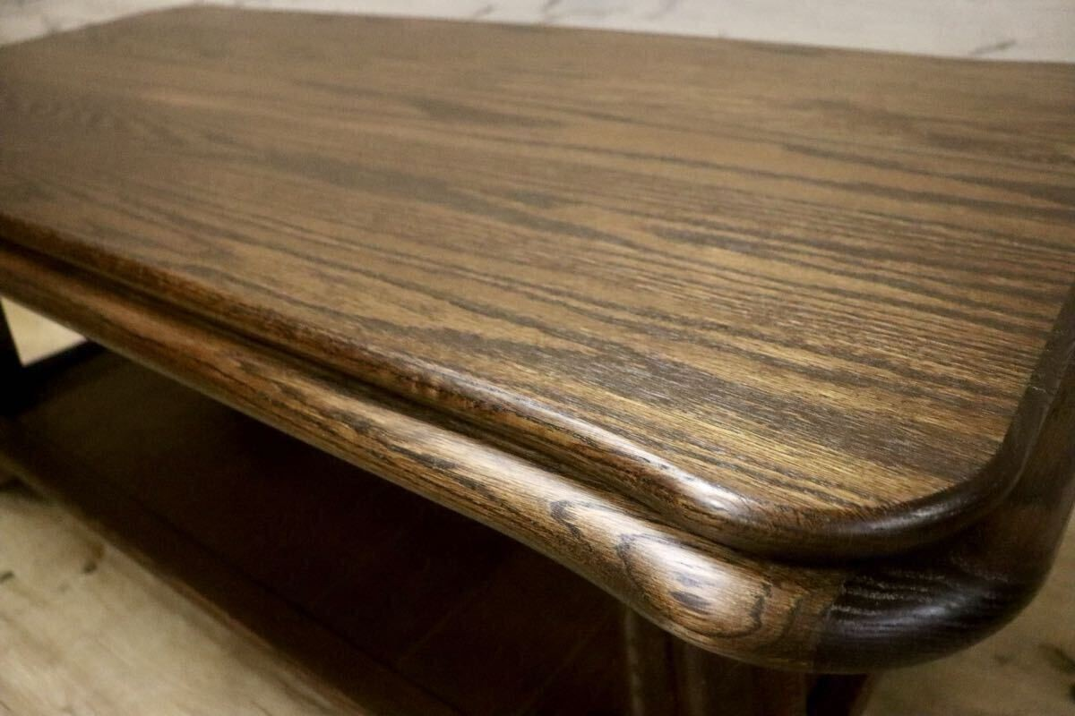 GMIH446A○オランダ ダッチカントリースタイル センターテーブル リビングテーブル オーク材 無垢 ヴィンテージ