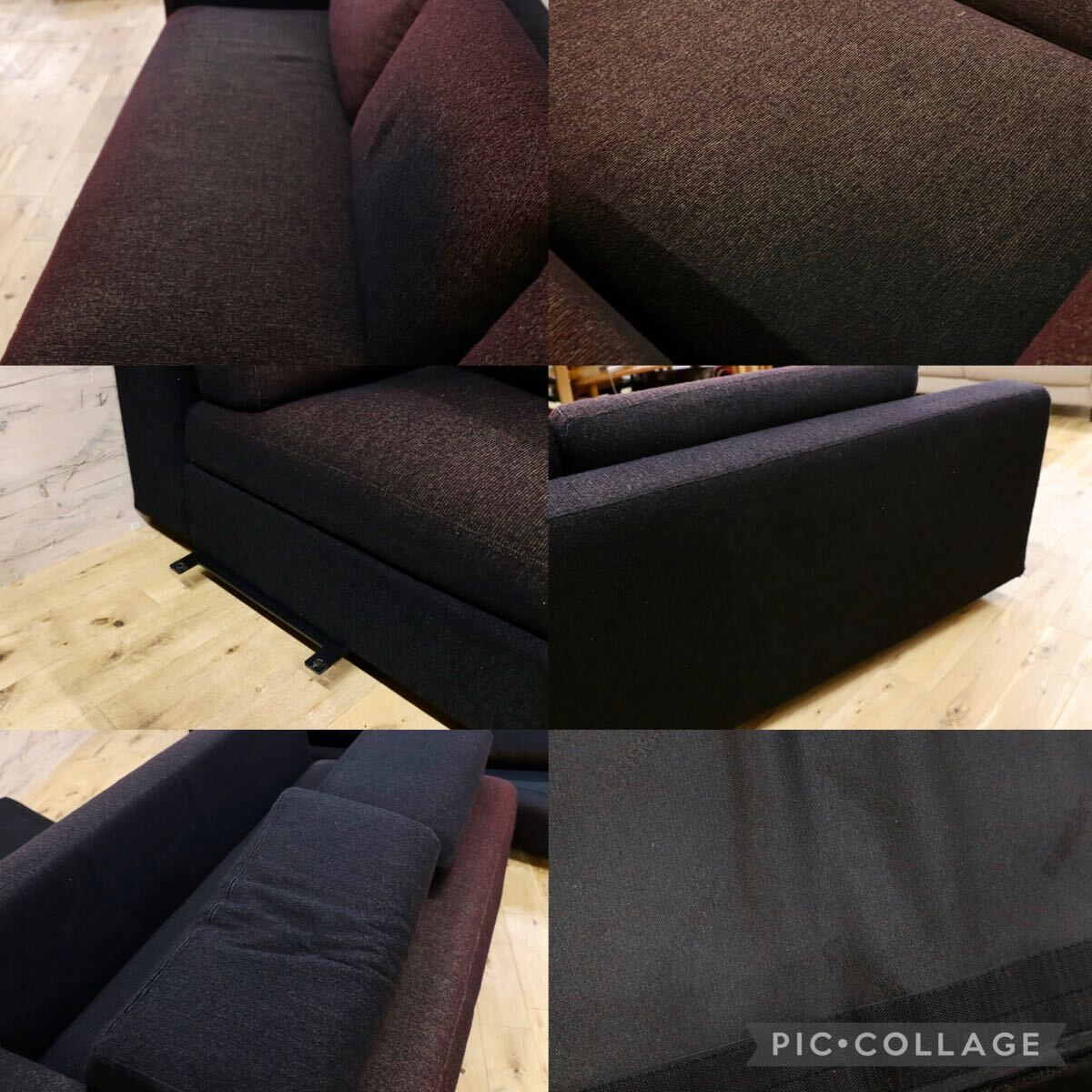 GMIK888○Cassina / カッシーナ 235 MISTER ミスター 大型カウチソファ リビングソファ 布張り フィリップ・スタルク 定価約205万 名作