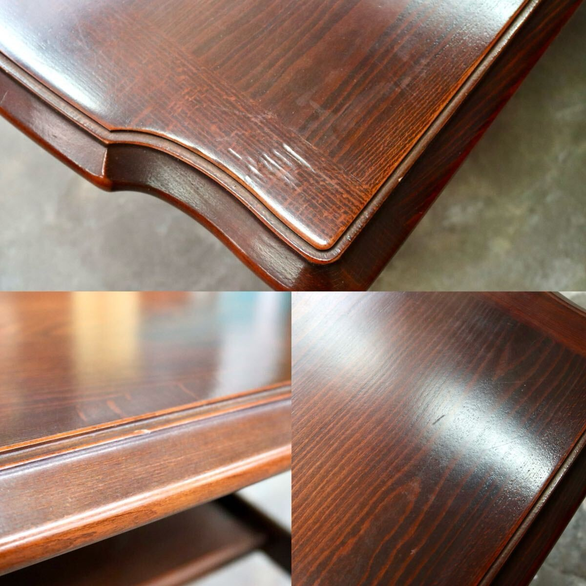 GMIS550C○karimoku / カリモク オールドカリモク センターテーブル ローテーブル 机 リビング 応接 国産家具 レトロ クラシック
