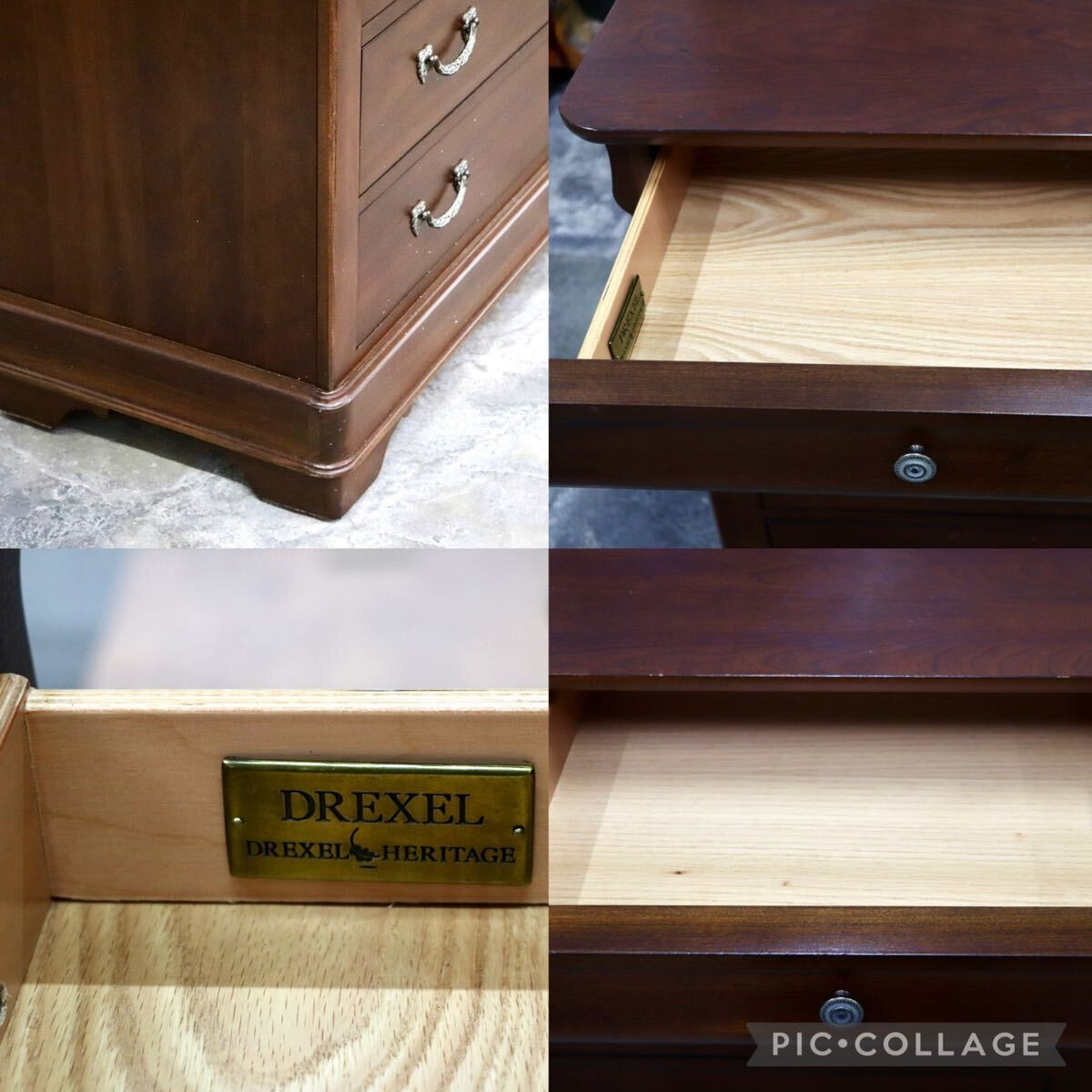 GMJK33A○DREXEL / ドレクセル Heritage 5杯 ミドルチェスト クラシックチェスト マホガニー系 アメリカ高級家具