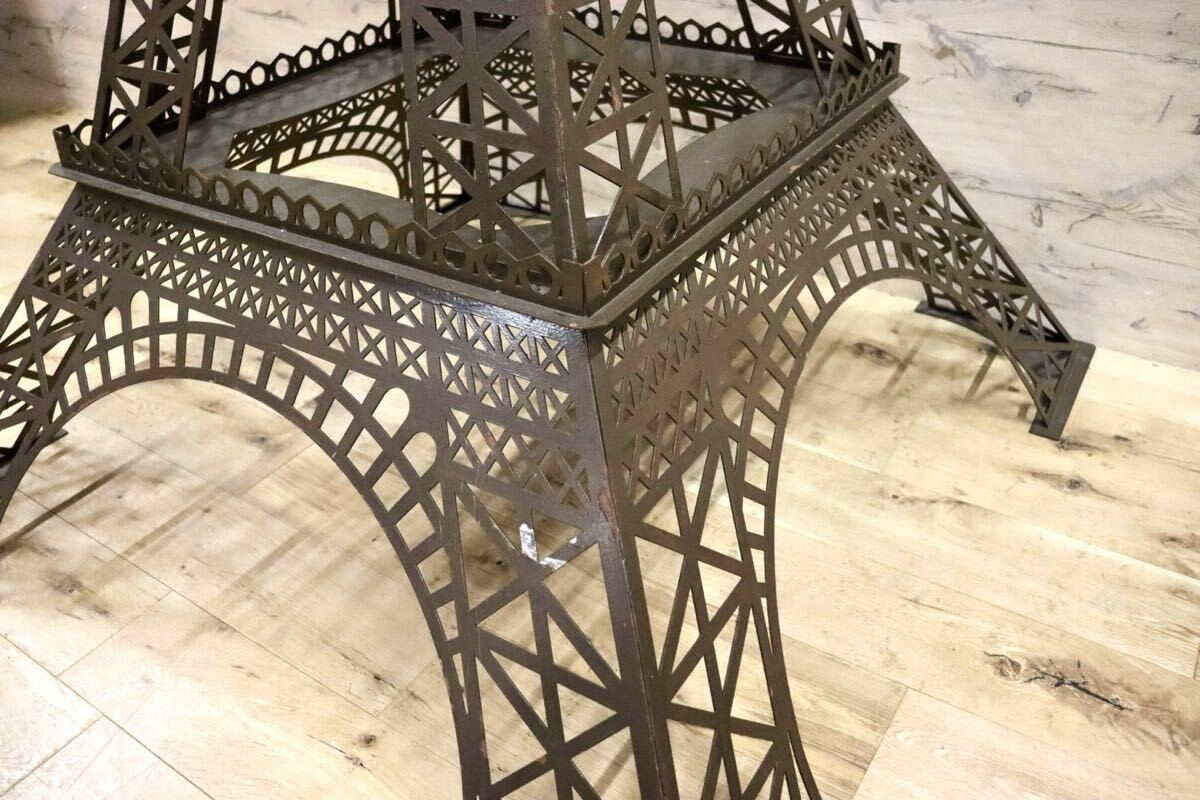 GMIK773○エッフェル塔 オブジェ 置物 インテリア 大型ディスプレイ アイアン 店舗什器 オーナメント ※発送不可