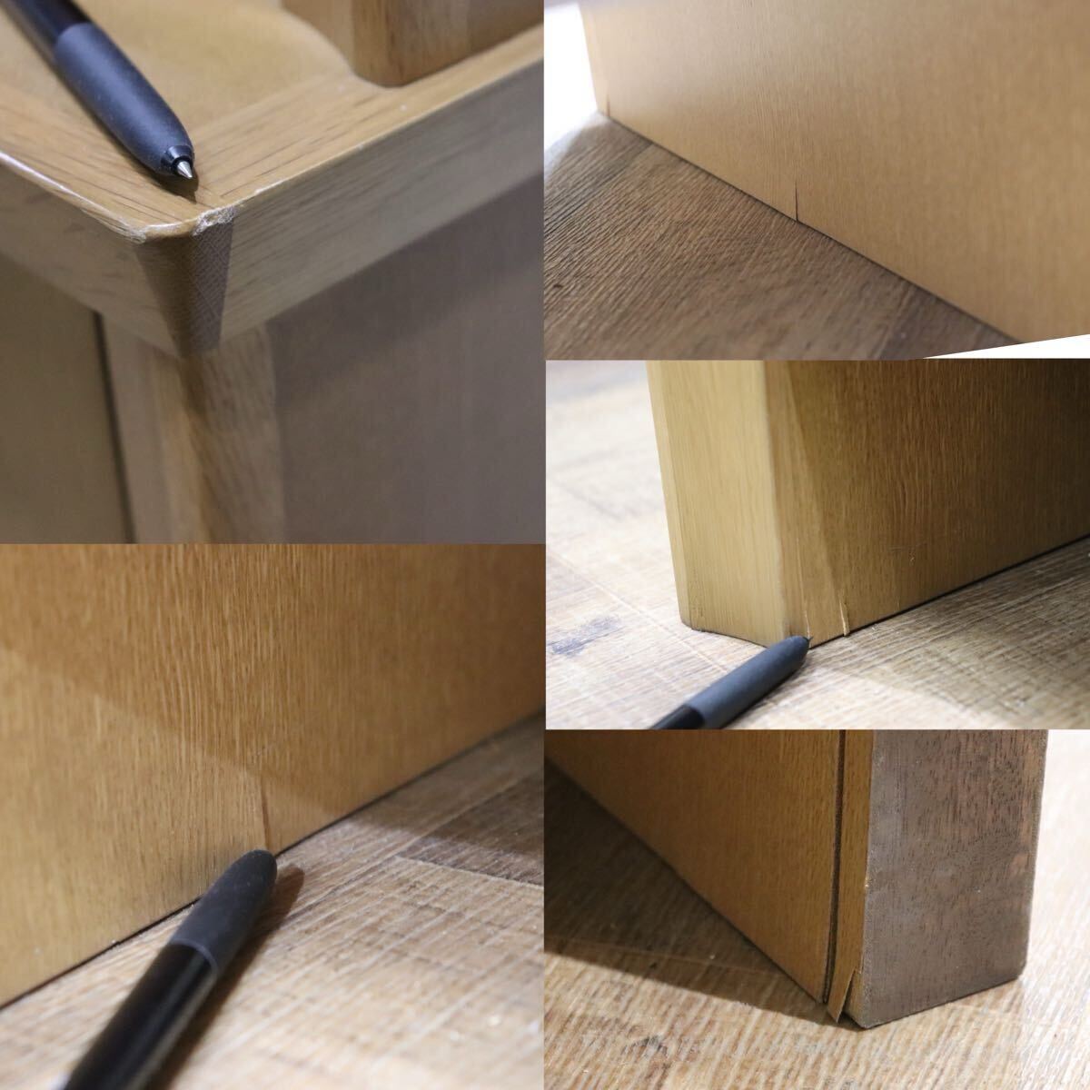 GMHH332○食器棚 カップボード ダイニングボード 水屋棚 オーク材 シンプル ナチュラル モダン 検)日進木工 シラカワ CONDE HOUSE