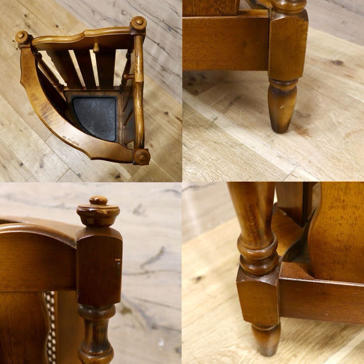 GMHS220○karimoku / カリモク 傘立て アンブレラスタンド ブナ材 オールド レトロ カントリー 国産家具