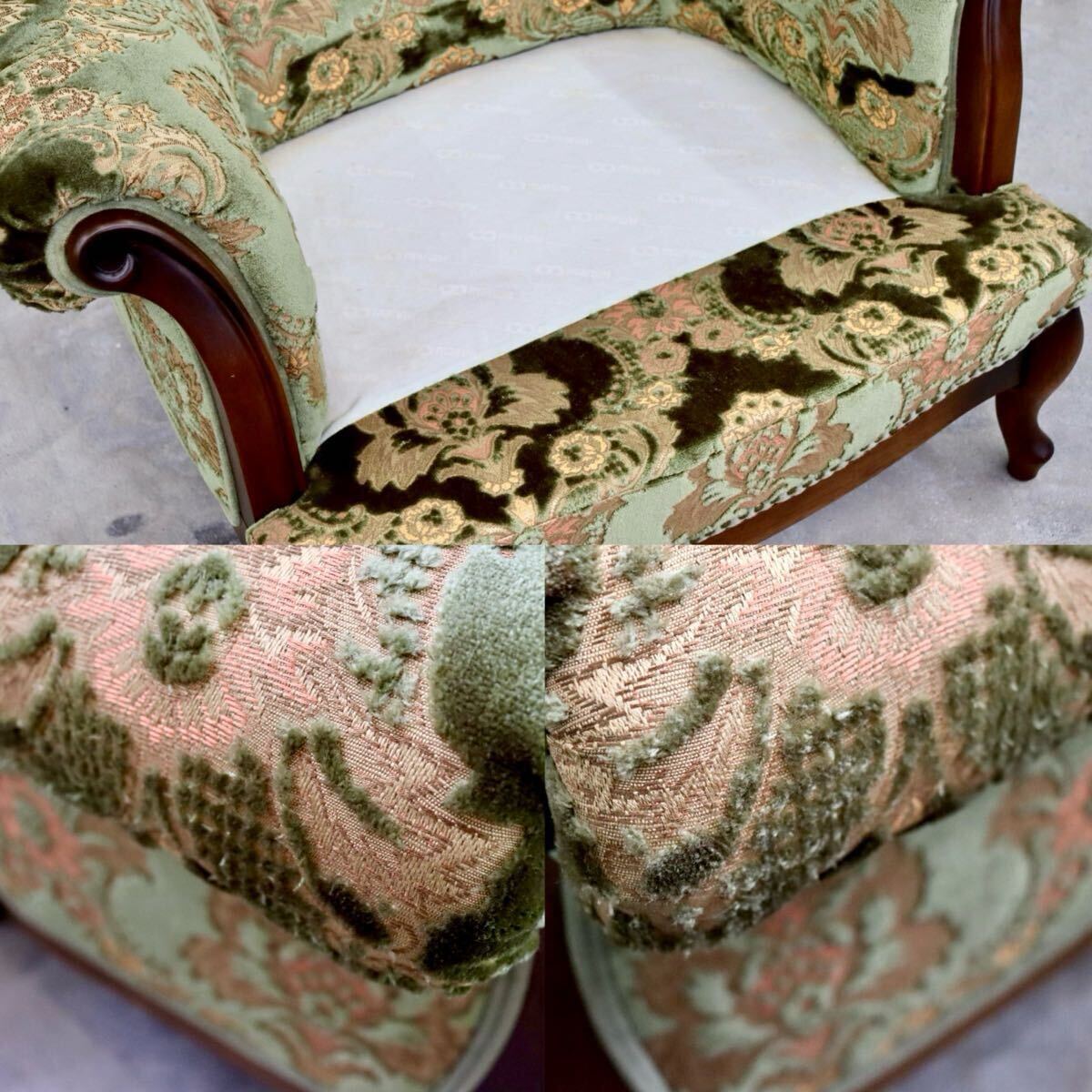 GMIH15A○maruni / マルニ アンドリュー 1人掛けソファ シングルソファ 応接 リビング 最高級 クラシック アームソファ 定価26万