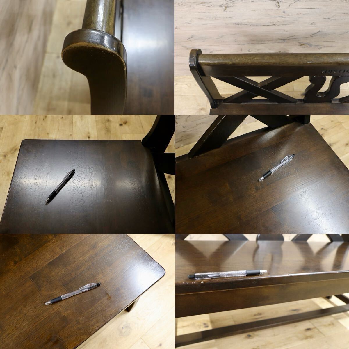 GMIH173A○karimoku/カリモク RUSTIC ルスティック ベンチ ダイニングチェア レトロ カントリーコロニアル 人気廃番シリーズ 国産家具