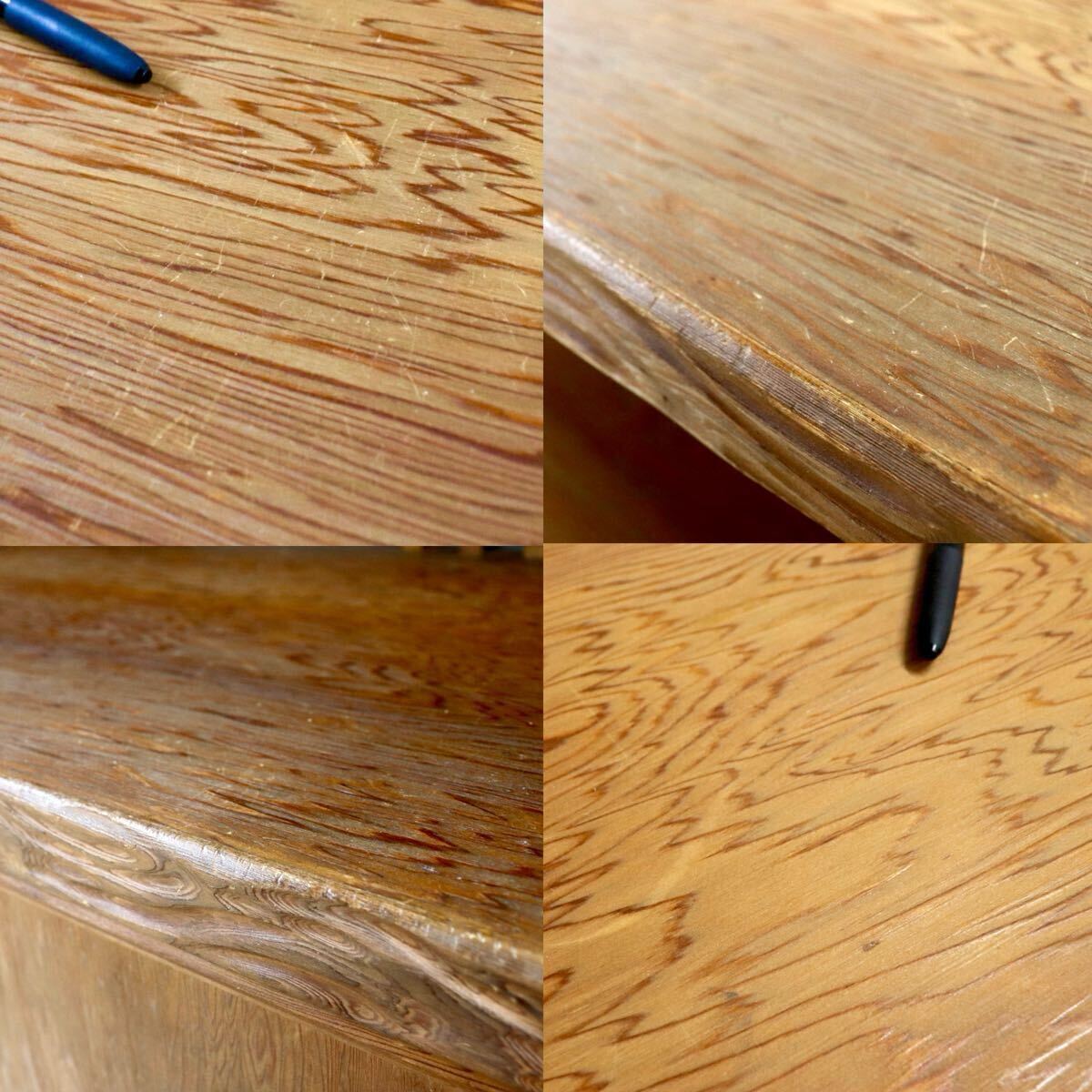 GMIH280○世界遺産屋久杉 茶棚 サイドボード リビングボード 飾り棚 キャビネット 和家具 レトロ アンティーク 座敷 和室 煎茶道具