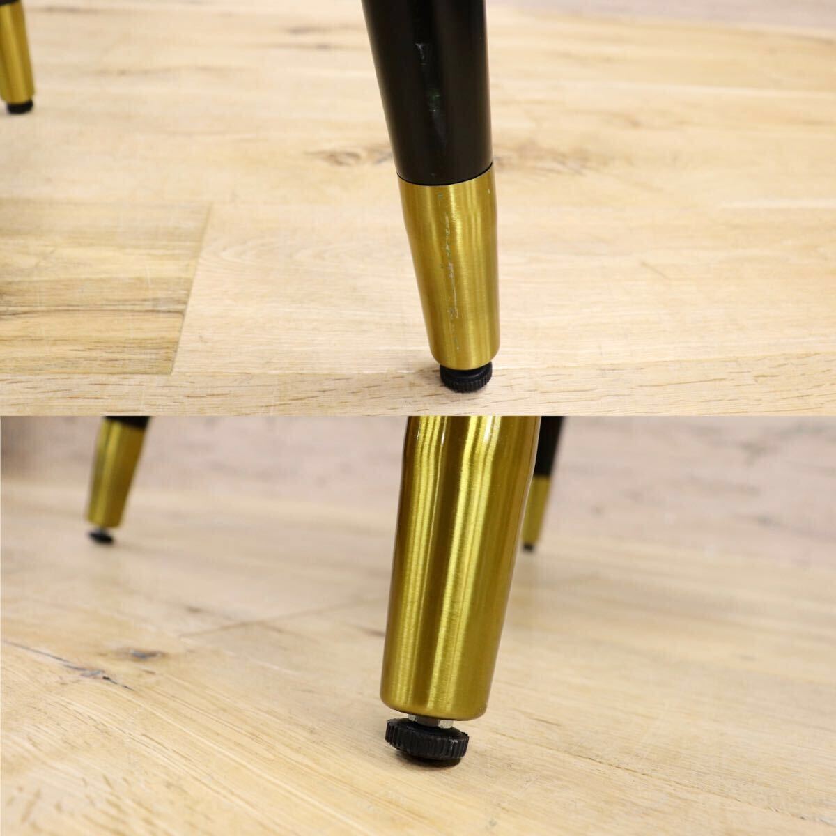 GMIS334D○モダン ダイニングチェア セミアームチェア 椅子 食卓椅子 レザー シンプル スタイリッシュ インテリア