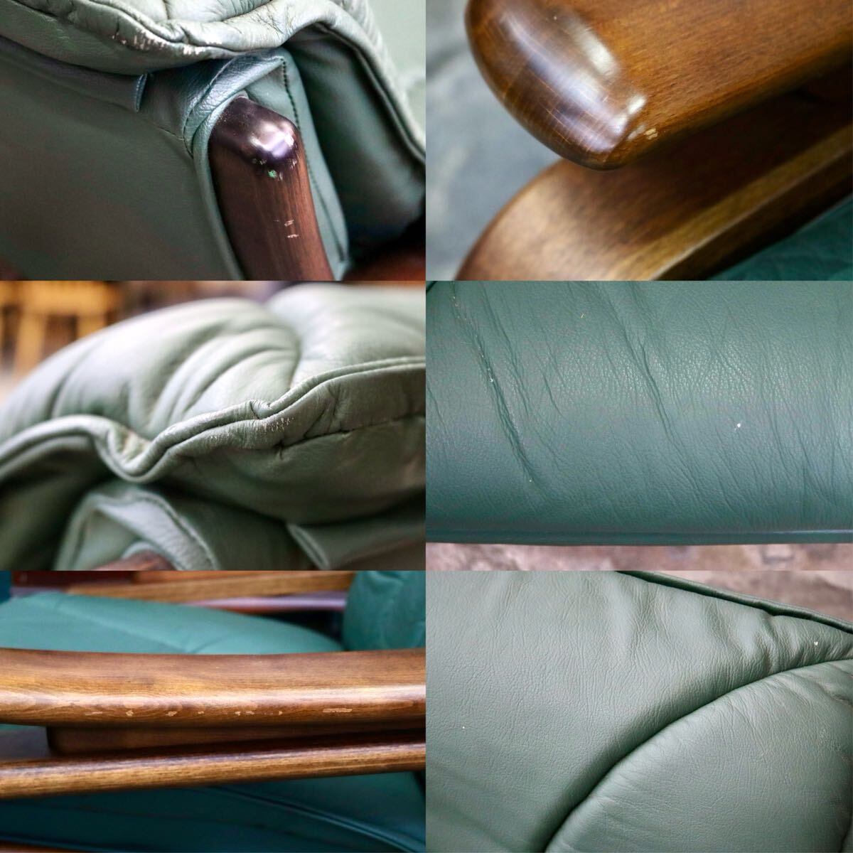 GMJH224A○冨士ファニチア / FUJI FURNITURE 1人掛けソファ シングルソファ 木製 本革 ヴィンテージ クラシック 国産家具