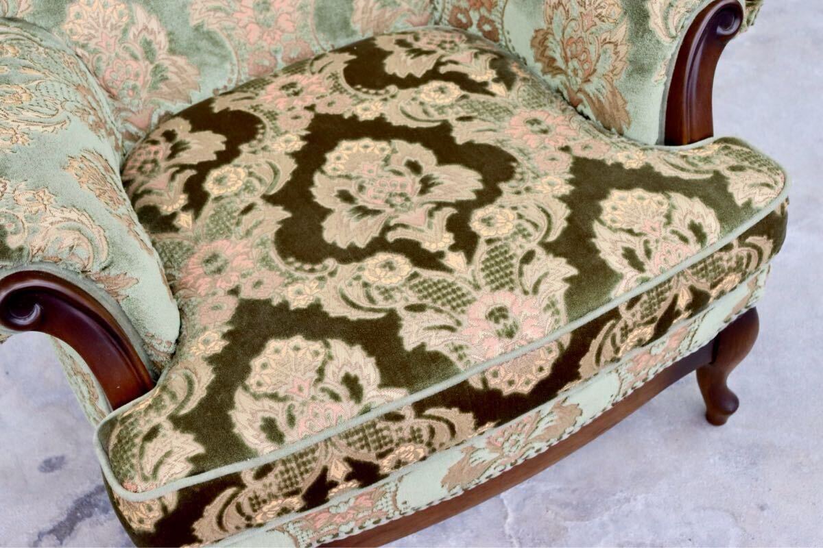 GMIH15A○maruni / マルニ アンドリュー 1人掛けソファ シングルソファ 応接 リビング 最高級 クラシック アームソファ 定価26万