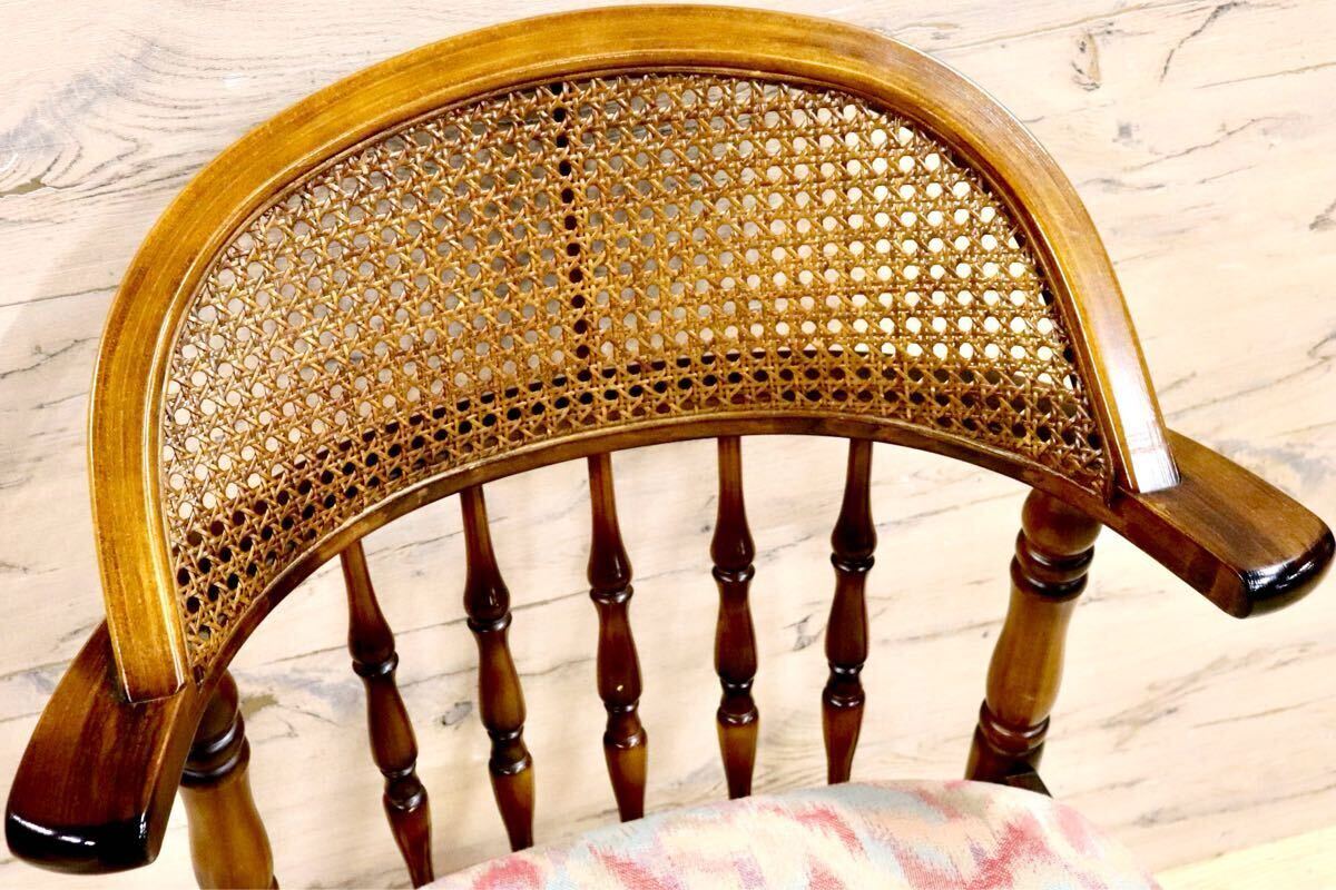 GMIH26B○karimoku / カリモク ダイニングチェア 2脚セット 椅子 ファブリック ヴィンテージ レトロ オールドカリモク