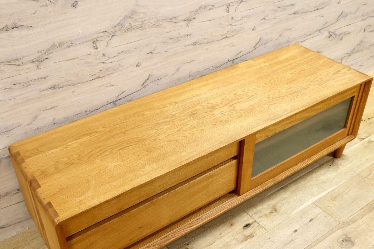 GMIK240○ACTUS / アクタス オークランド テレビボード リビングボード TVボード AVボード ローボード オーク無垢材 北欧モダン 廃番