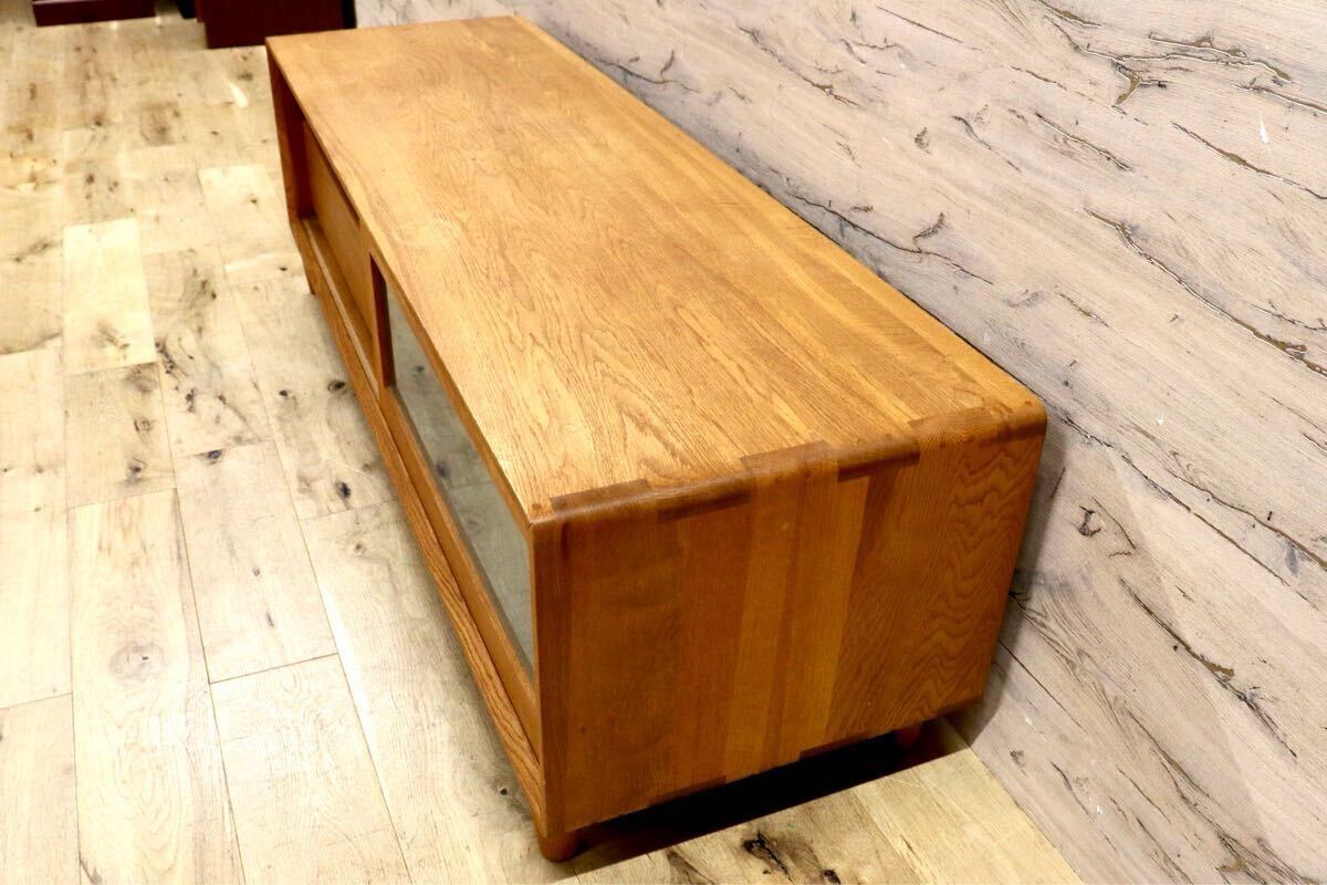 GMIK240○ACTUS / アクタス オークランド テレビボード リビングボード TVボード AVボード ローボード オーク無垢材 北欧モダン 廃番