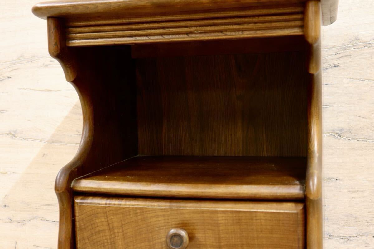 GMIH197○karimoku / カリモク コロニアル 電話台 FAX台 花台 飾り台 収納家具 国産家具