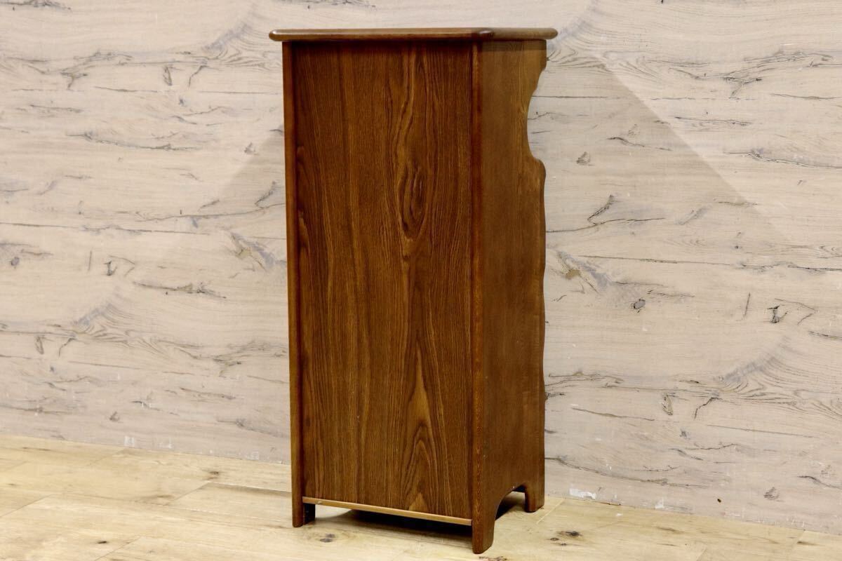 GMIH197○karimoku / カリモク コロニアル 電話台 FAX台 花台 飾り台 収納家具 国産家具