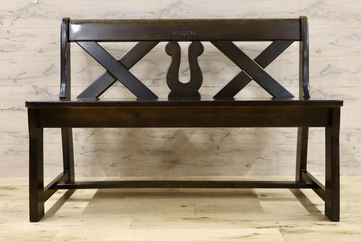 GMIH173A○karimoku/カリモク RUSTIC ルスティック ベンチ ダイニングチェア レトロ カントリーコロニアル 人気廃番シリーズ 国産家具