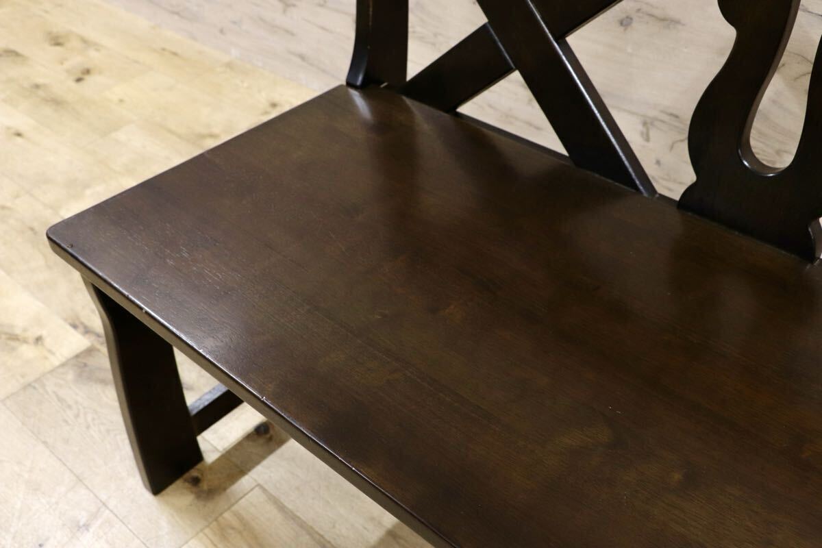 GMIH173A○karimoku/カリモク RUSTIC ルスティック ベンチ ダイニングチェア レトロ カントリーコロニアル 人気廃番シリーズ 国産家具