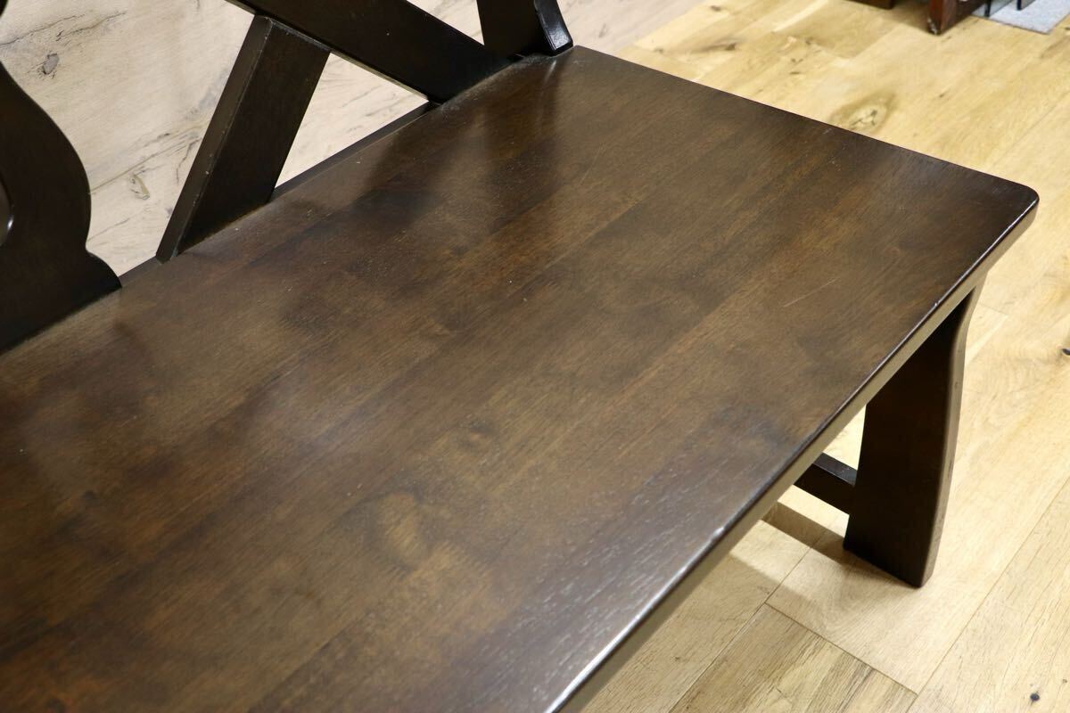 GMIH173A○karimoku/カリモク RUSTIC ルスティック ベンチ ダイニングチェア レトロ カントリーコロニアル 人気廃番シリーズ 国産家具