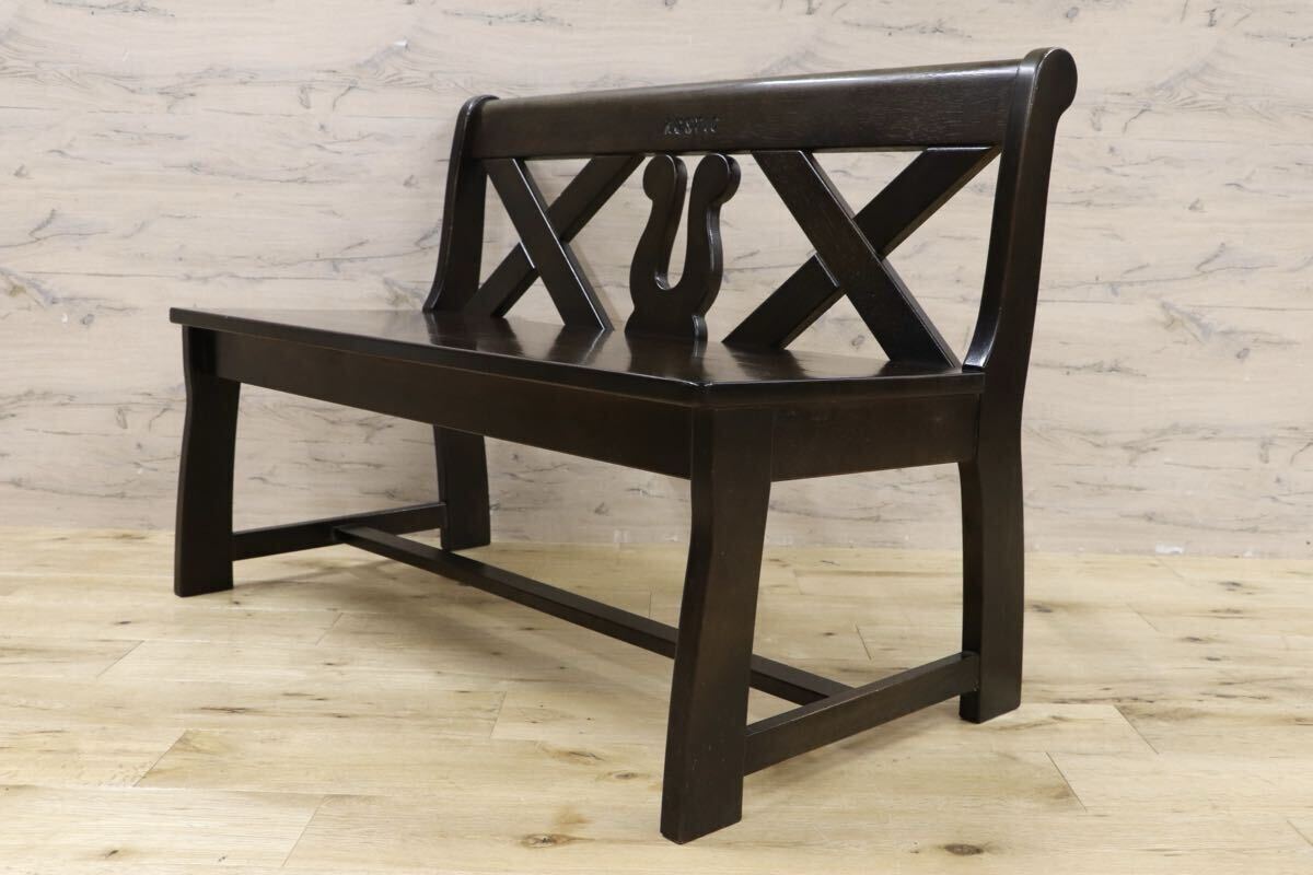 GMIH173A○karimoku/カリモク RUSTIC ルスティック ベンチ ダイニングチェア レトロ カントリーコロニアル 人気廃番シリーズ 国産家具