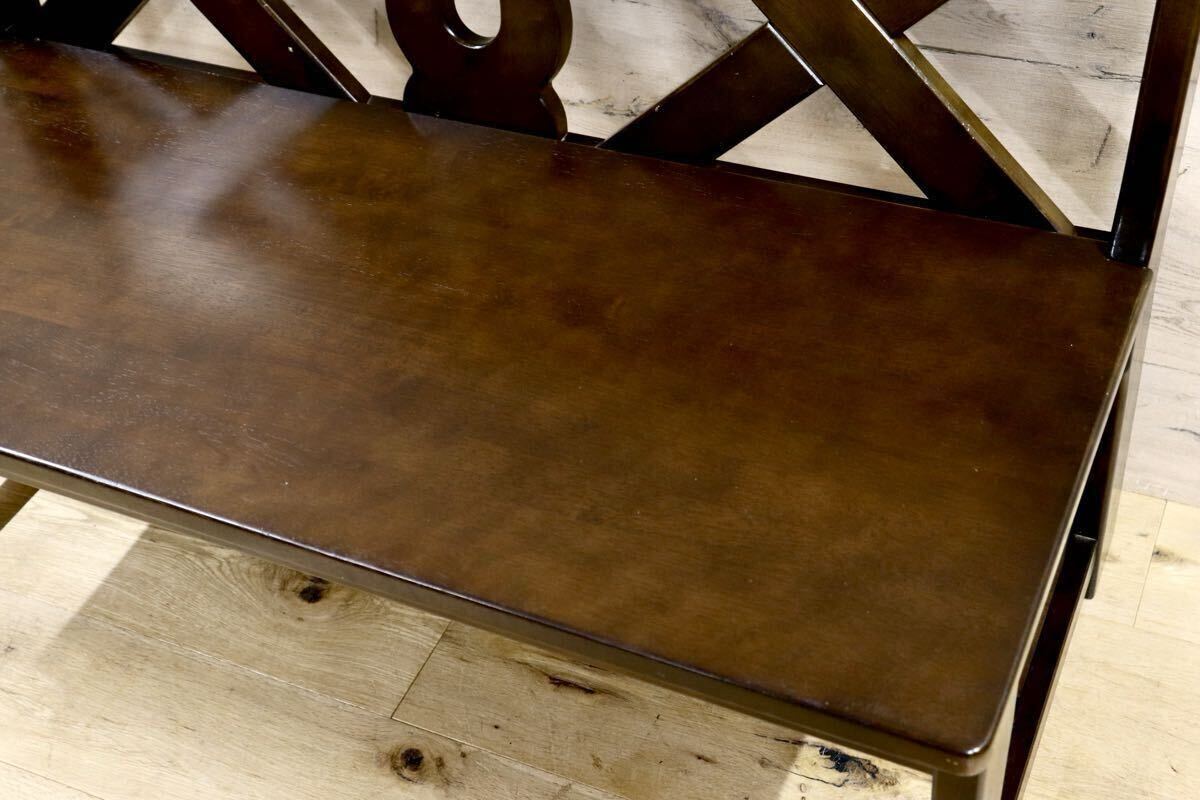 GMIH173G○karimoku/カリモク RUSTIC ルスティック ベンチ ダイニングチェア レトロ カントリー コロニアル 人気廃番シリーズ 国産家具