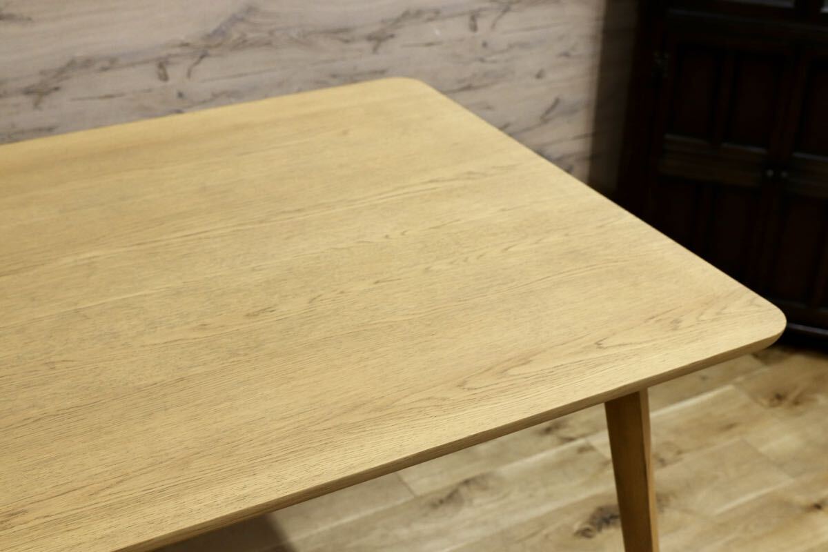 GMIH263○karimoku / カリモク New Standard ニュースタンダード Scout Table ダイニングテーブル 食卓テーブル オーク 定価17.6万 展示品