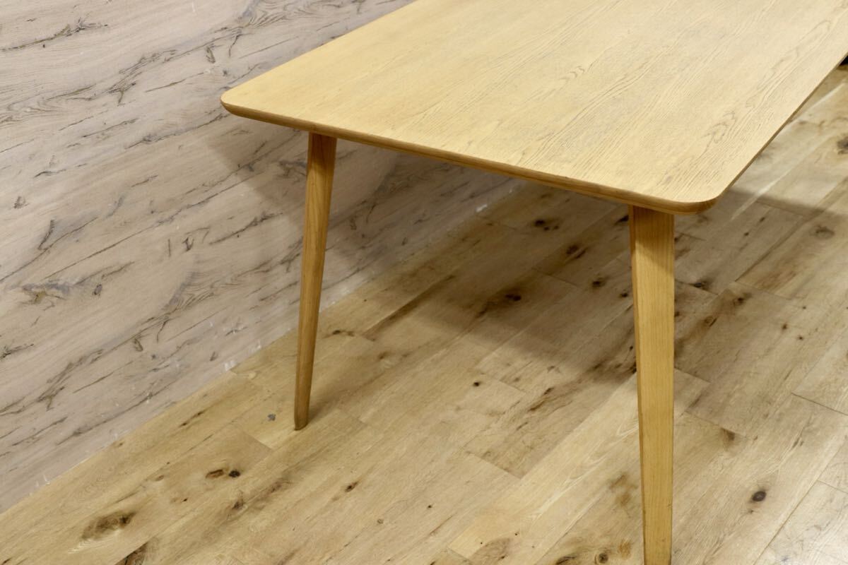 GMIH263○karimoku / カリモク New Standard ニュースタンダード Scout Table ダイニングテーブル 食卓テーブル オーク 定価17.6万 展示品