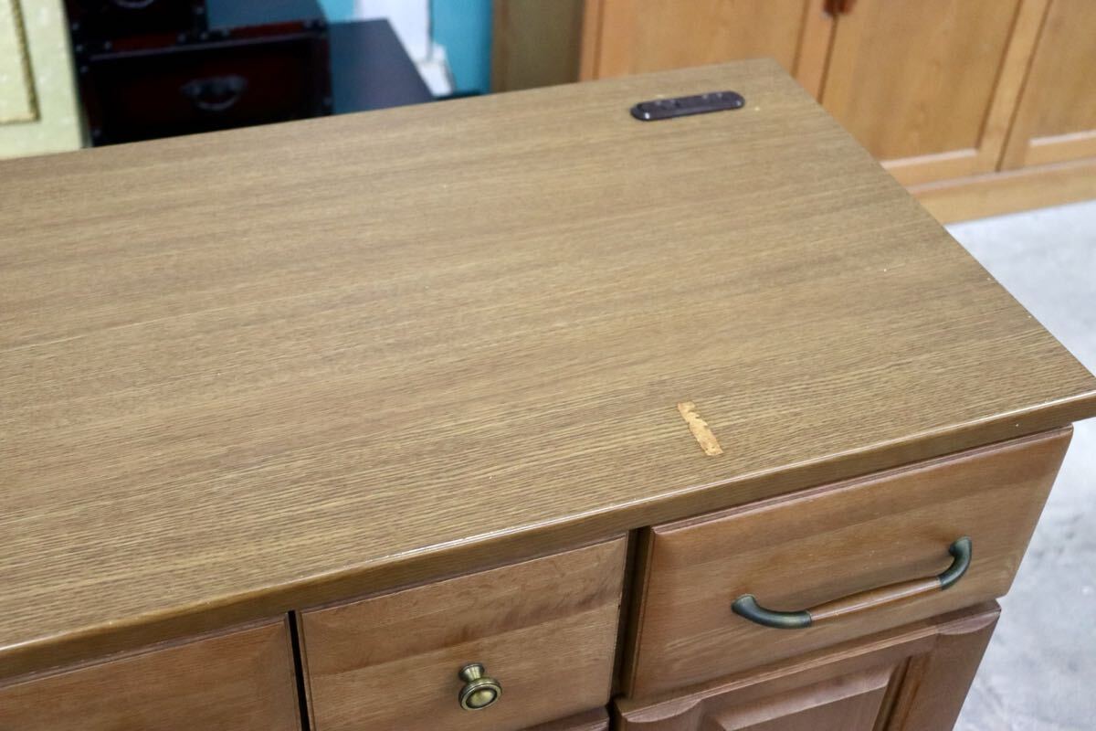 GMIK475○maruni / マルニ サイドボード キッチンカウンター キャビネット 飾り棚 リビングボード 収納家具 姫路マルニ