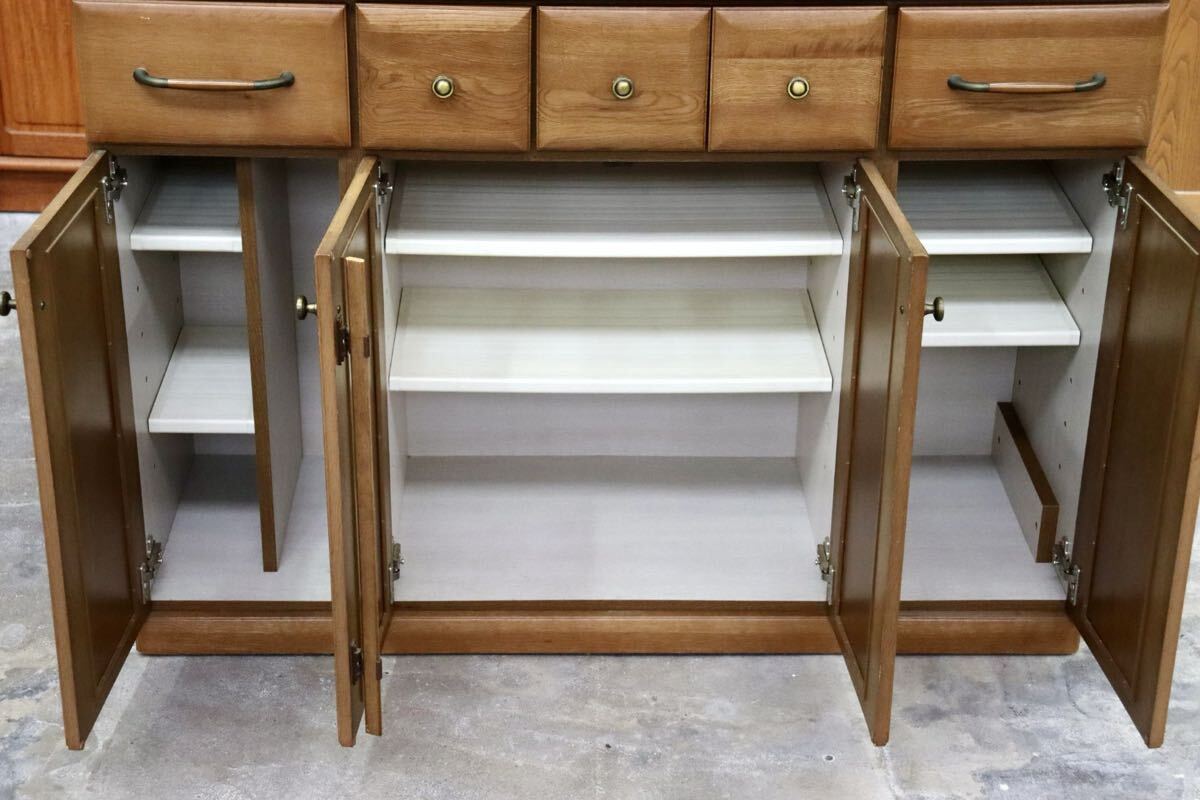 GMIK475○maruni / マルニ サイドボード キッチンカウンター キャビネット 飾り棚 リビングボード 収納家具 姫路マルニ