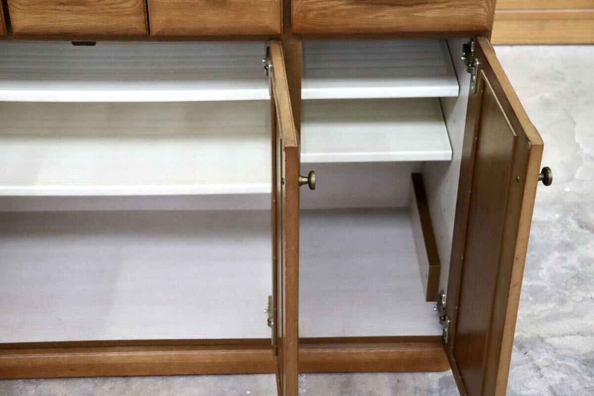 GMIK475○maruni / マルニ サイドボード キッチンカウンター キャビネット 飾り棚 リビングボード 収納家具 姫路マルニ