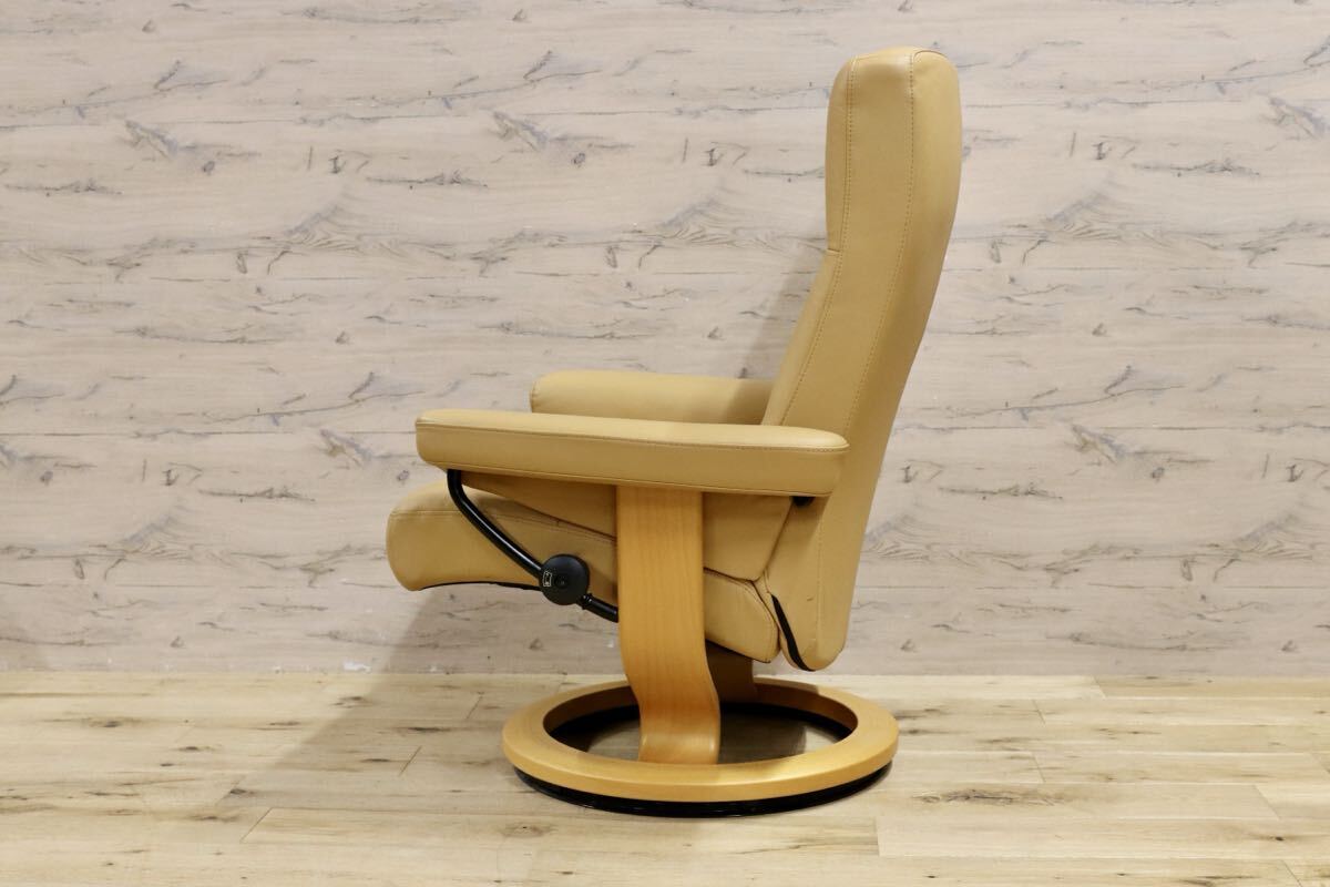 GMIK656○EKORNES / エコーネス リクライニングチェア 1人掛けソファ パーソナルチェア 本革 レザー 北欧 ノルウェー