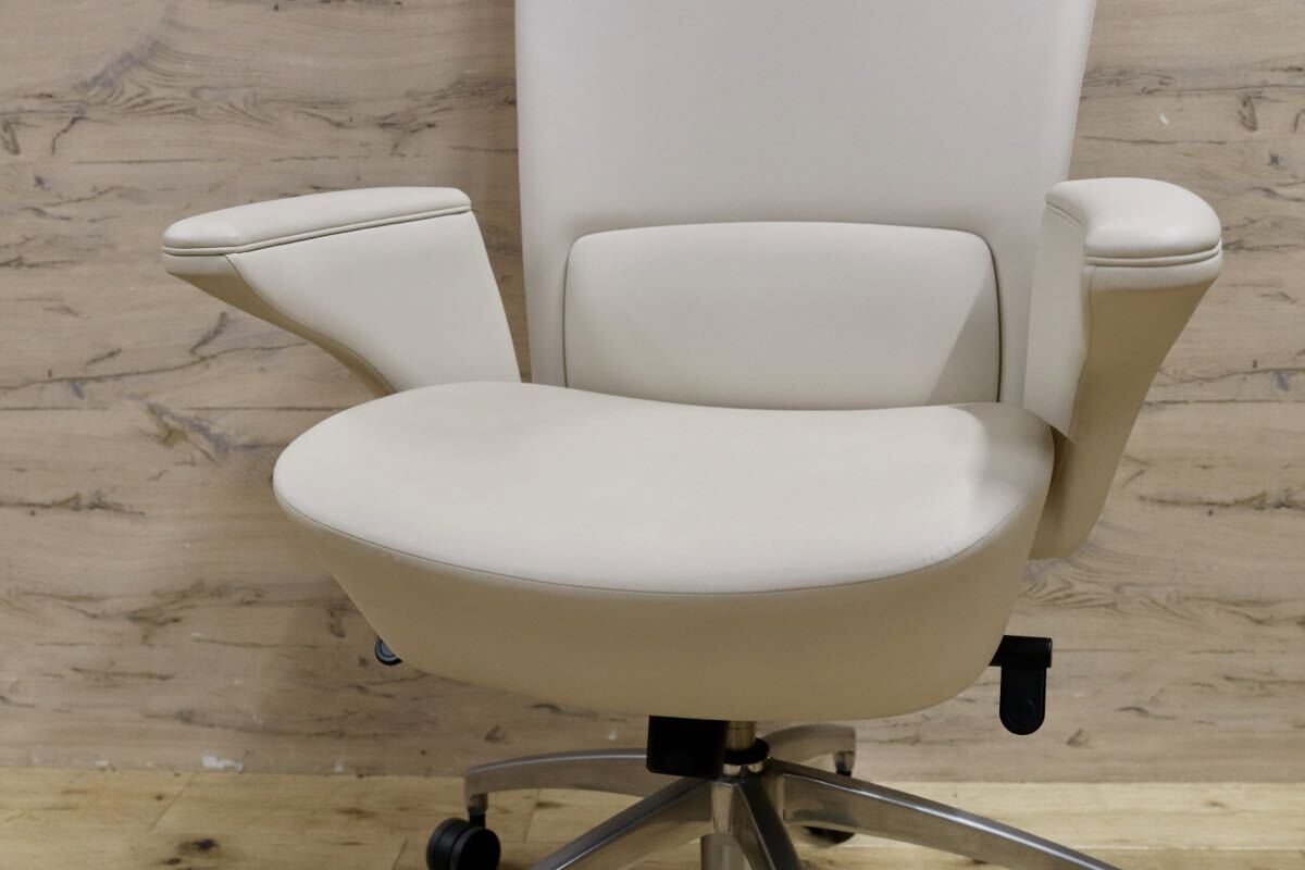 GMIK629A○ITOKI / イトーキ X-4 ハイバックチェア デスクチェア オフィスチェア 書斎椅子 エグゼクティブチェア 合皮 ハイクラスモダン