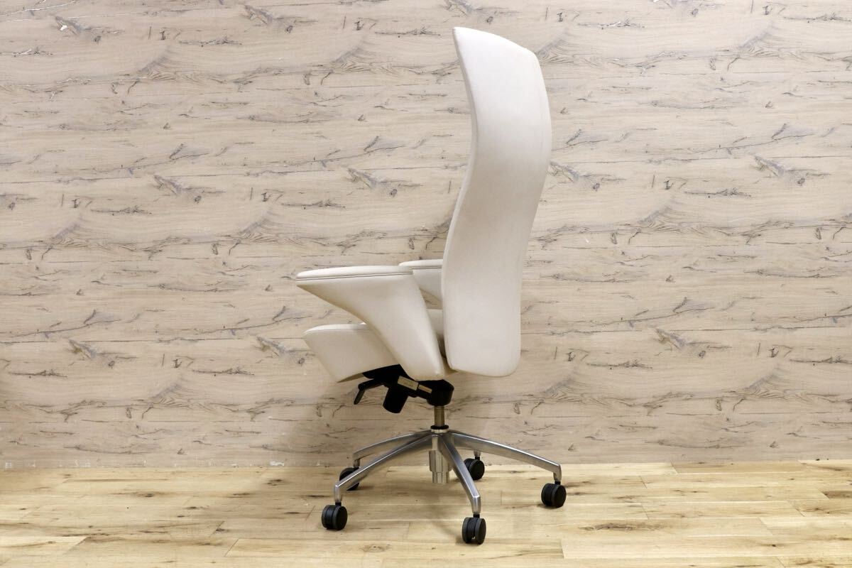 GMIK629A○ITOKI / イトーキ X-4 ハイバックチェア デスクチェア オフィスチェア 書斎椅子 エグゼクティブチェア 合皮 ハイクラスモダン