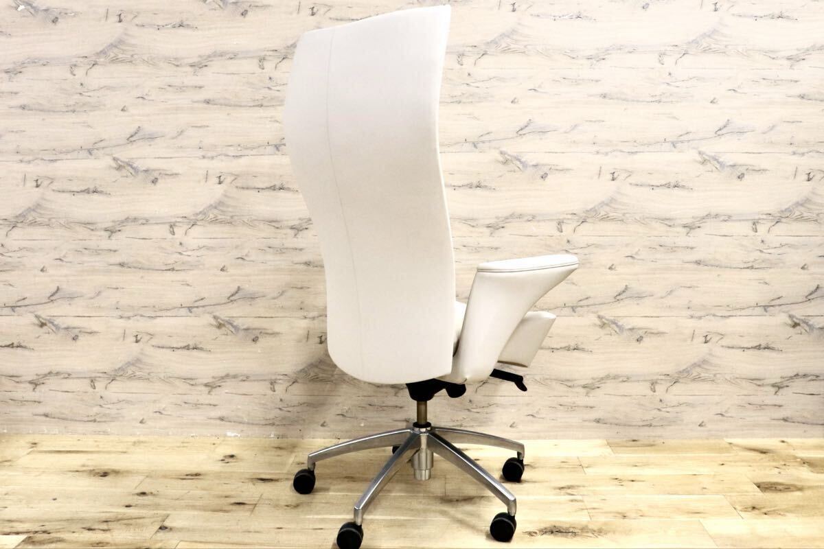 GMIK629D○ITOKI / イトーキ X-4 ハイバック チェア デスクチェア オフィスチェア 書斎椅子 エグゼクティブチェア 合皮 ハイクラスモダン