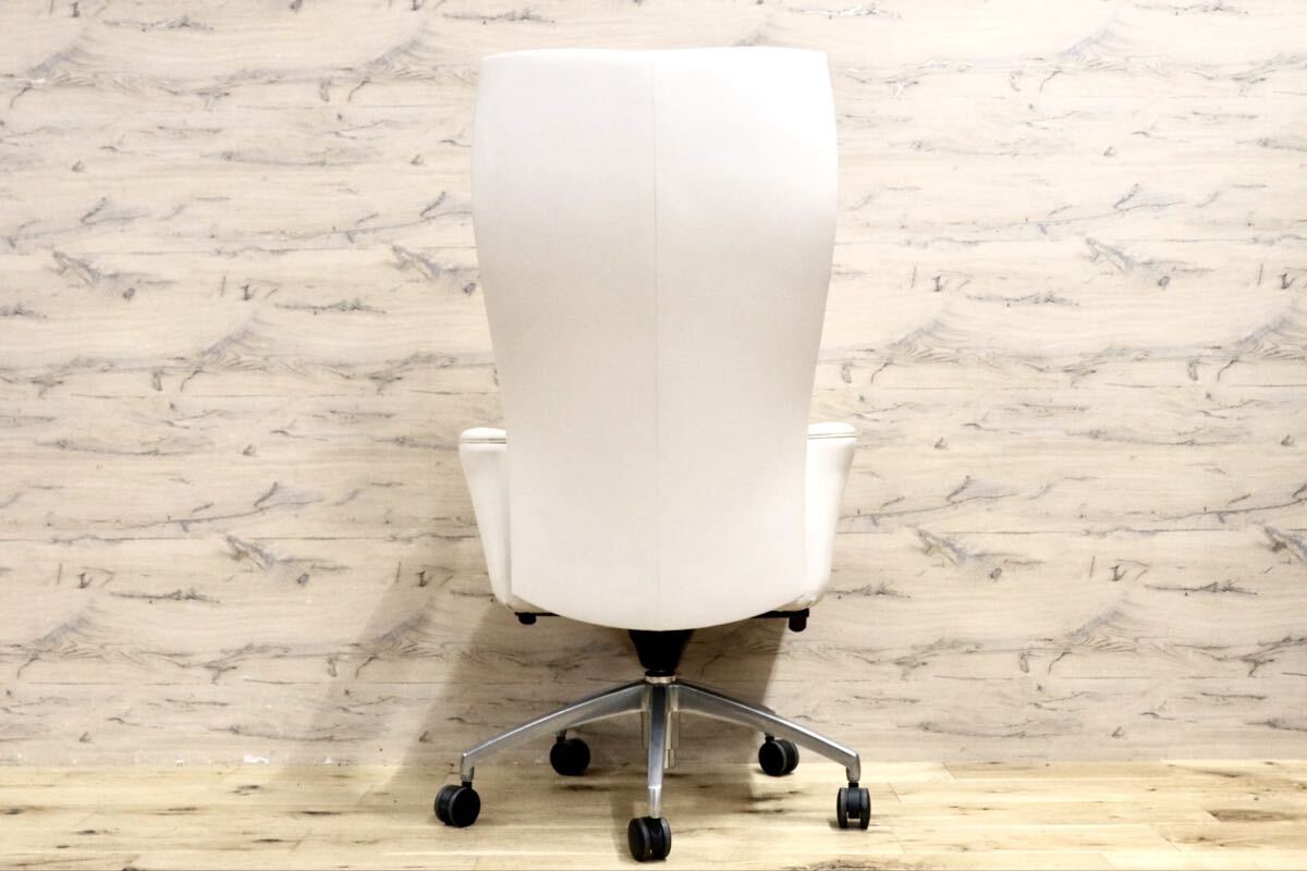 GMIK629E○ITOKI / イトーキ X-4 ハイバック チェア デスクチェア オフィスチェア 書斎椅子 エグゼクティブチェア 合皮 ハイクラスモダン