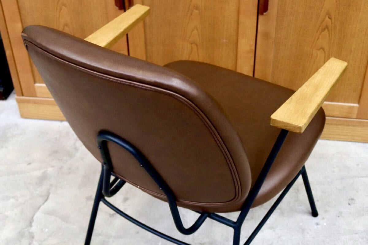 GMIK663B○Knot antiques / ノットアンティークス CRASH GATE クラッシュゲート ABOCK アボックラウンジチェア ミッドセンチュリー