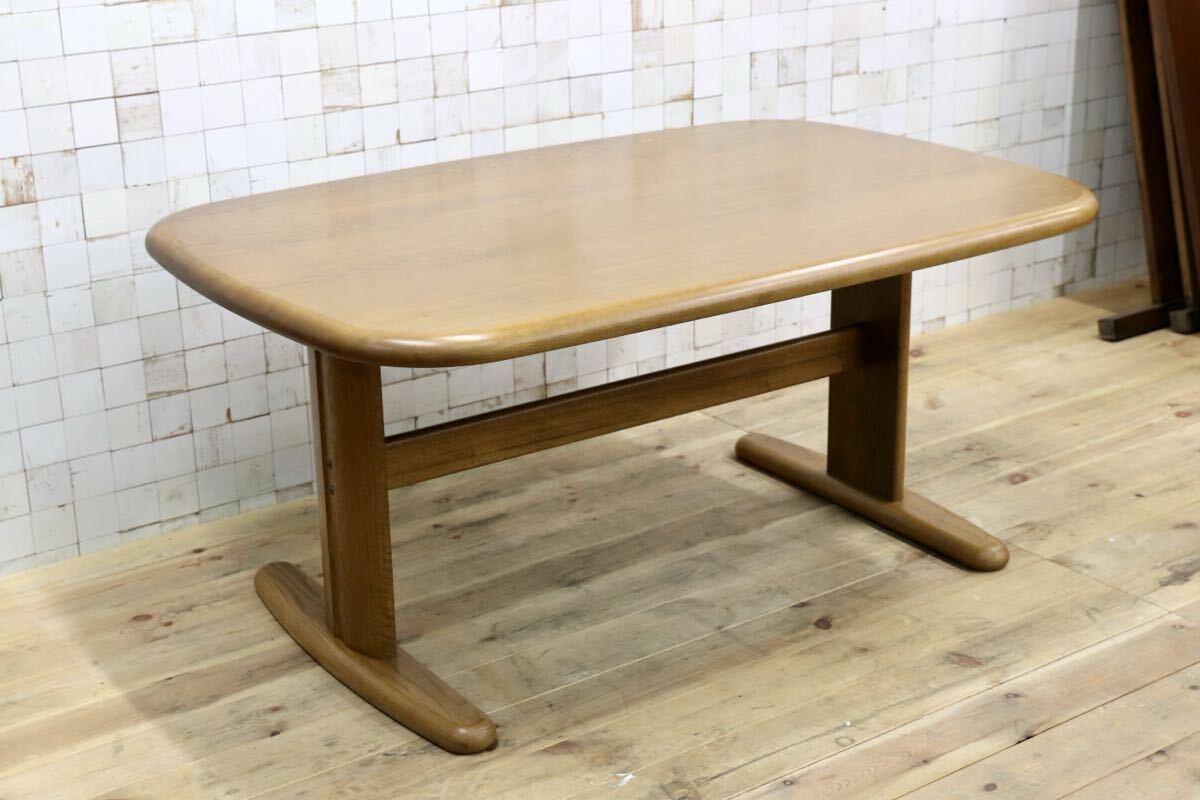 GMHH455○浜本工芸 / HAMAMOTO ダイニングテーブル 食卓テーブル 楢材 IDC大塚家具 展示品