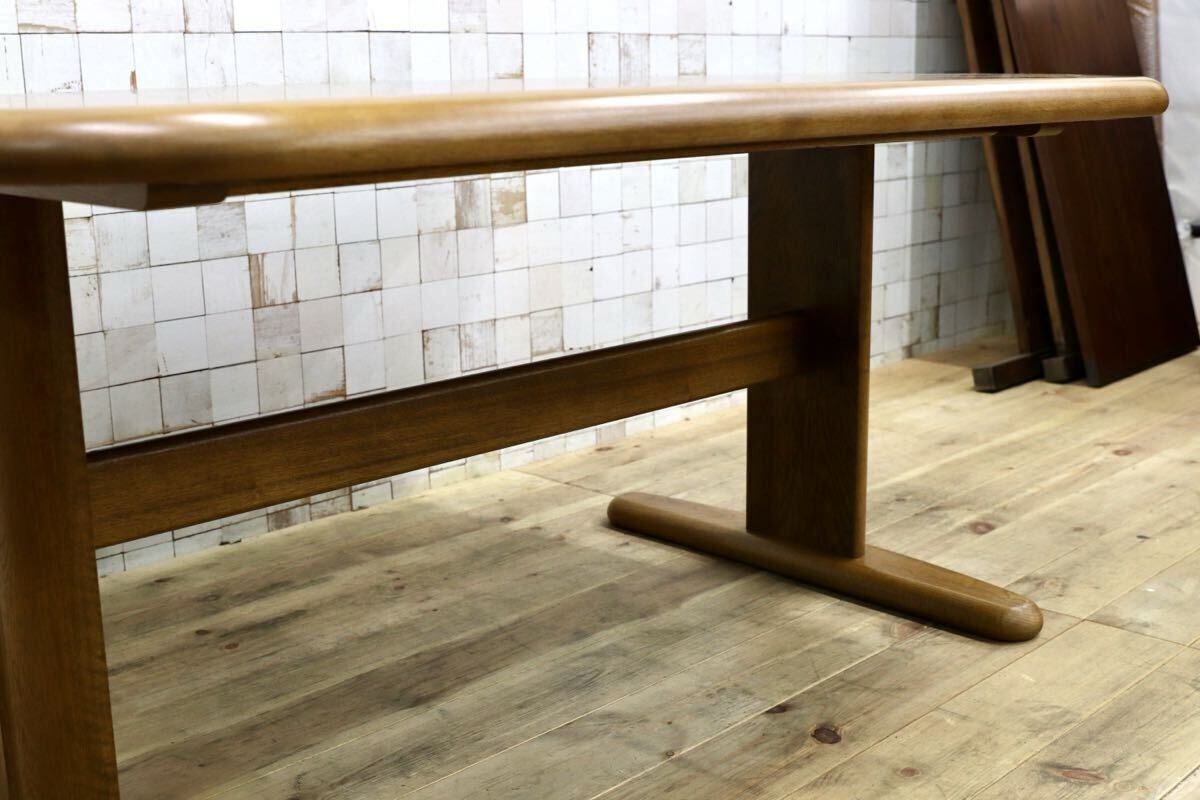 GMHH455○浜本工芸 / HAMAMOTO ダイニングテーブル 食卓テーブル 楢材 IDC大塚家具 展示品