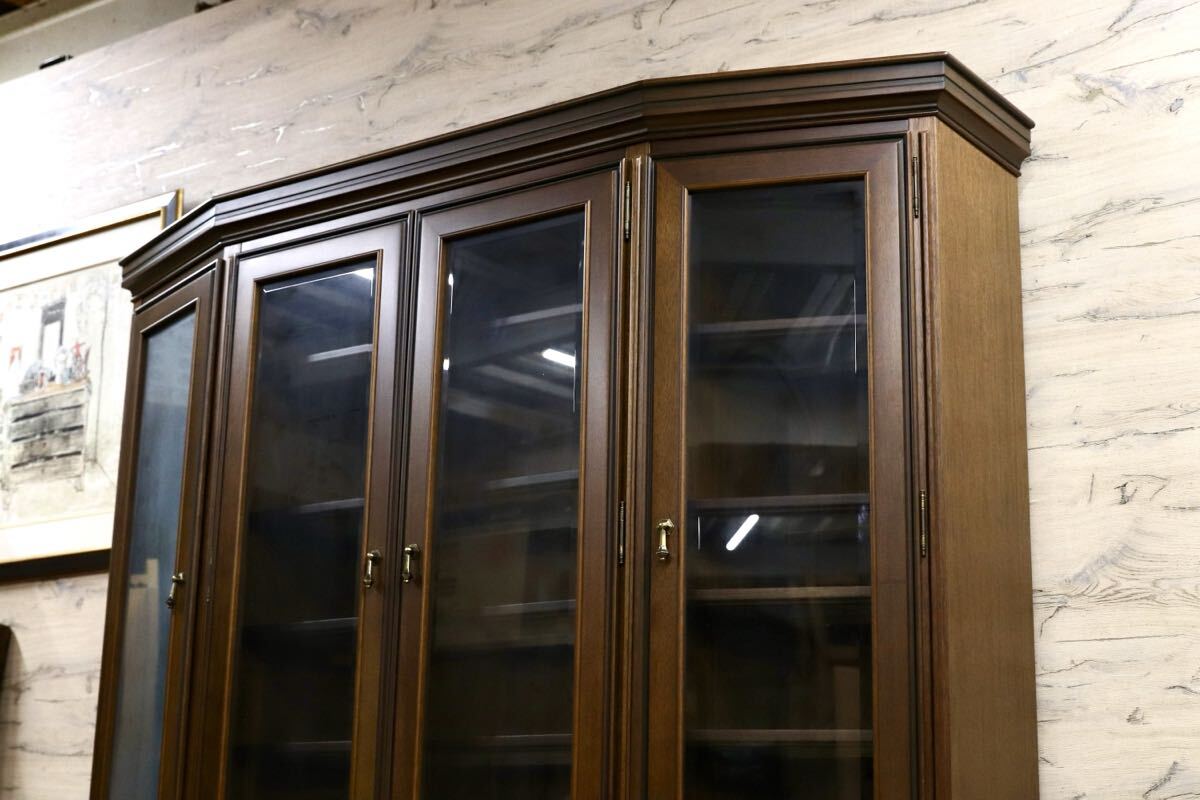 GMIK771○maruni / マルニ ROYAL ロイヤル キャビネット 飾り棚 リビングボード 食器棚 カップボード 定価約128万