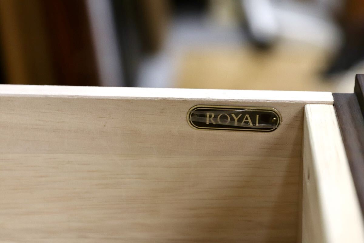 GMIK771○maruni / マルニ ROYAL ロイヤル キャビネット 飾り棚 リビングボード 食器棚 カップボード 定価約128万