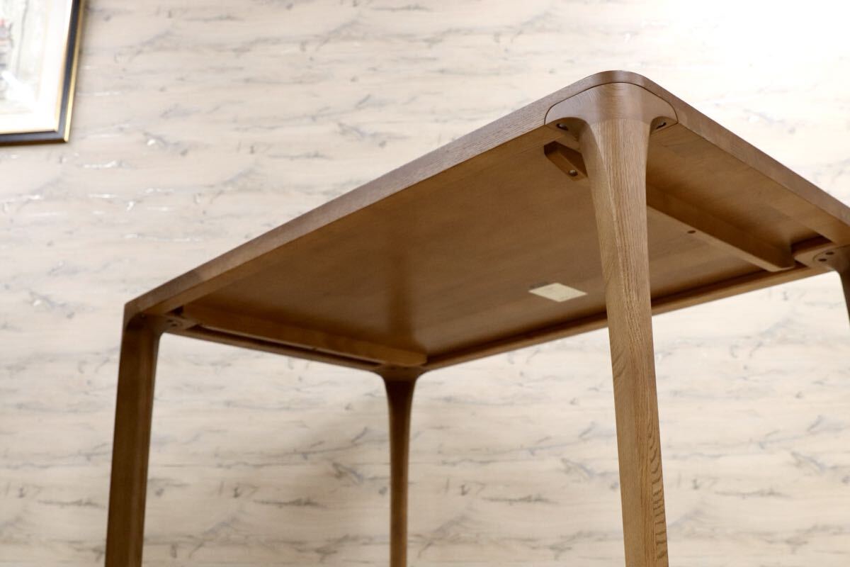 GMIK734○karimoku / カリモク DD47 ダイニングテーブル 食卓テーブル オーク材 ブラウン スタイリッシュモダン 国産家具 定価約24.6万